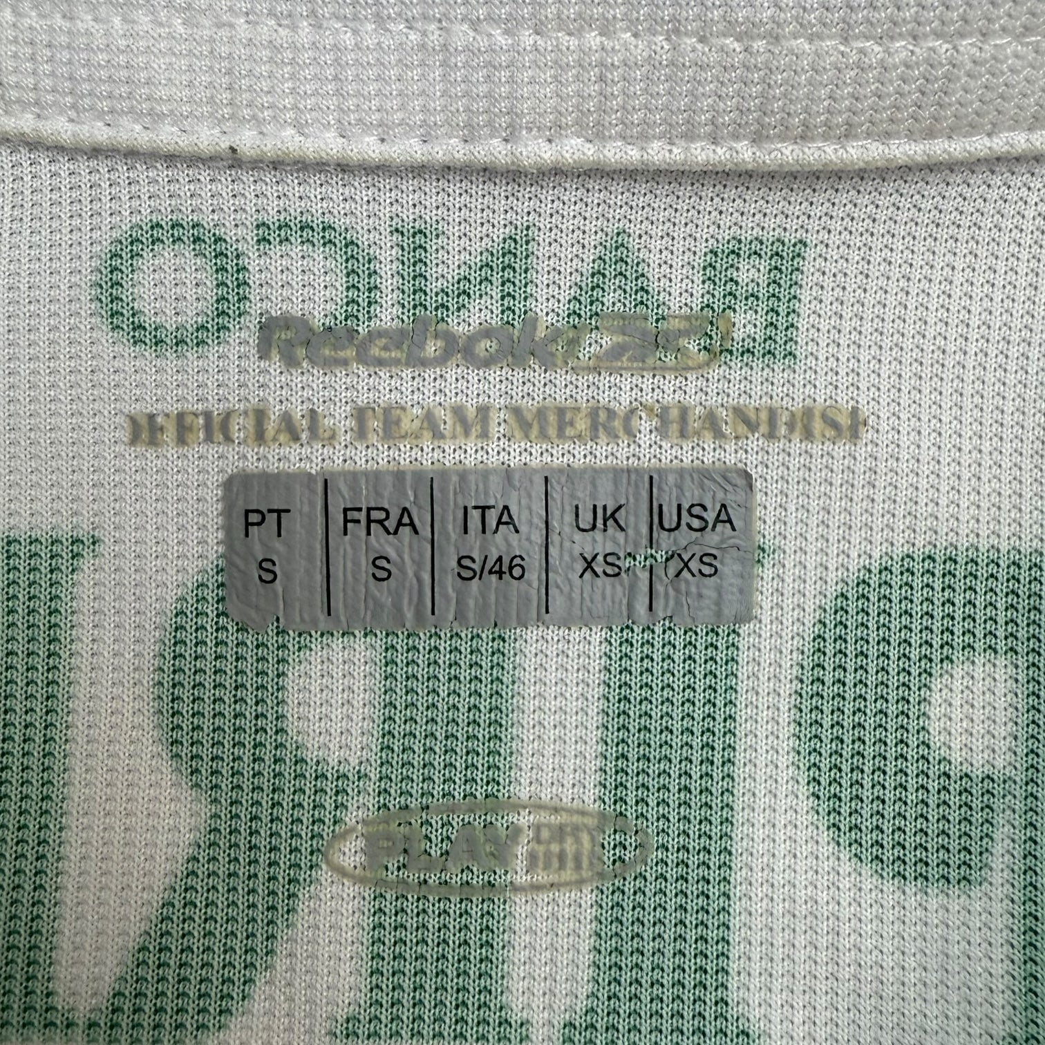 Reebok 2006 Sporting Lisbon Home Jersey Green/White