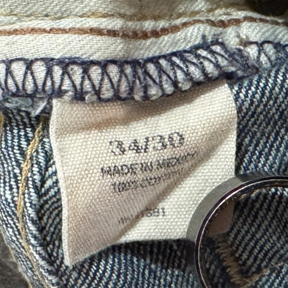 Vintage Polo Ralph Lauren Denim Bottoms Blue Wash
