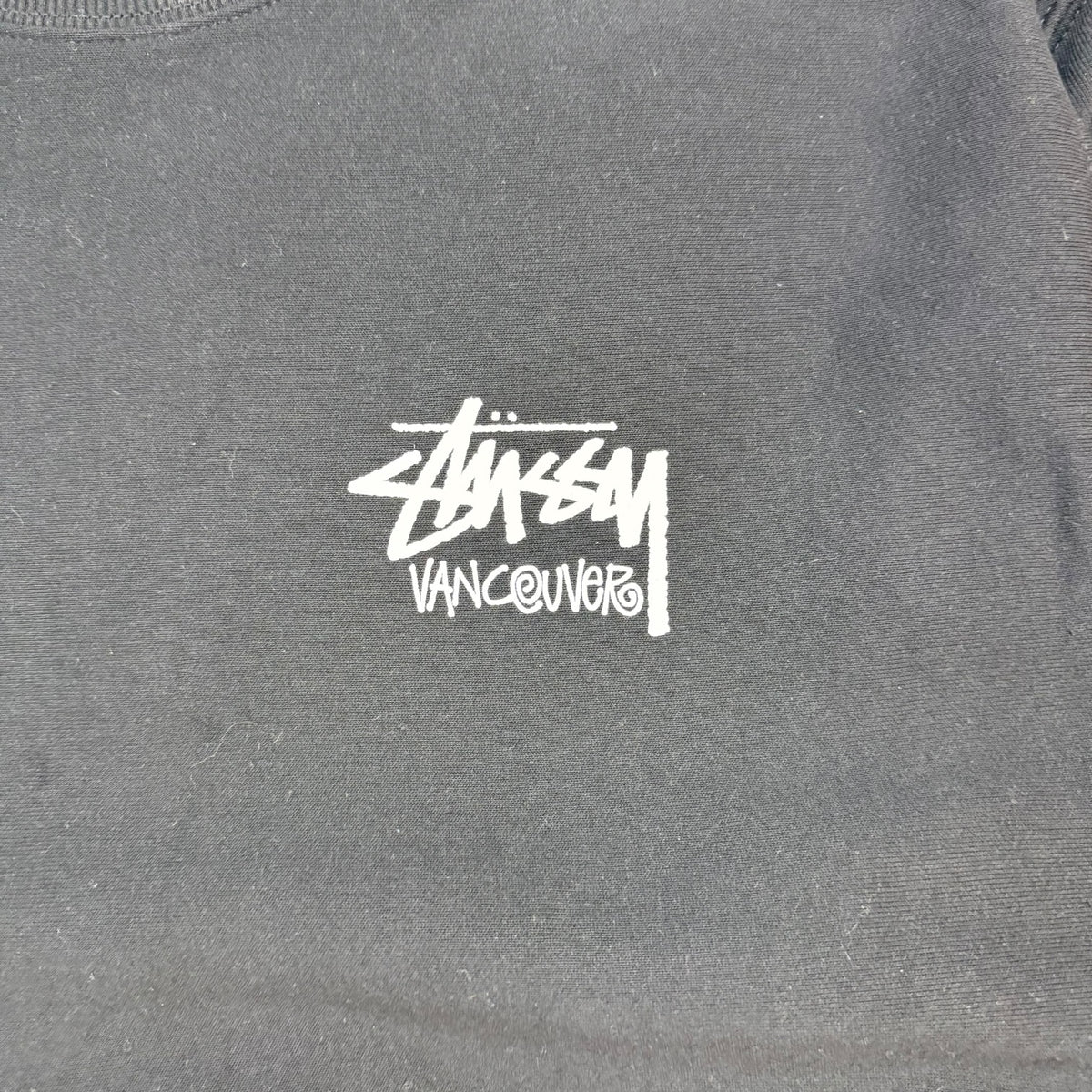 Stussy Vancouver Chapter Crewneck Black