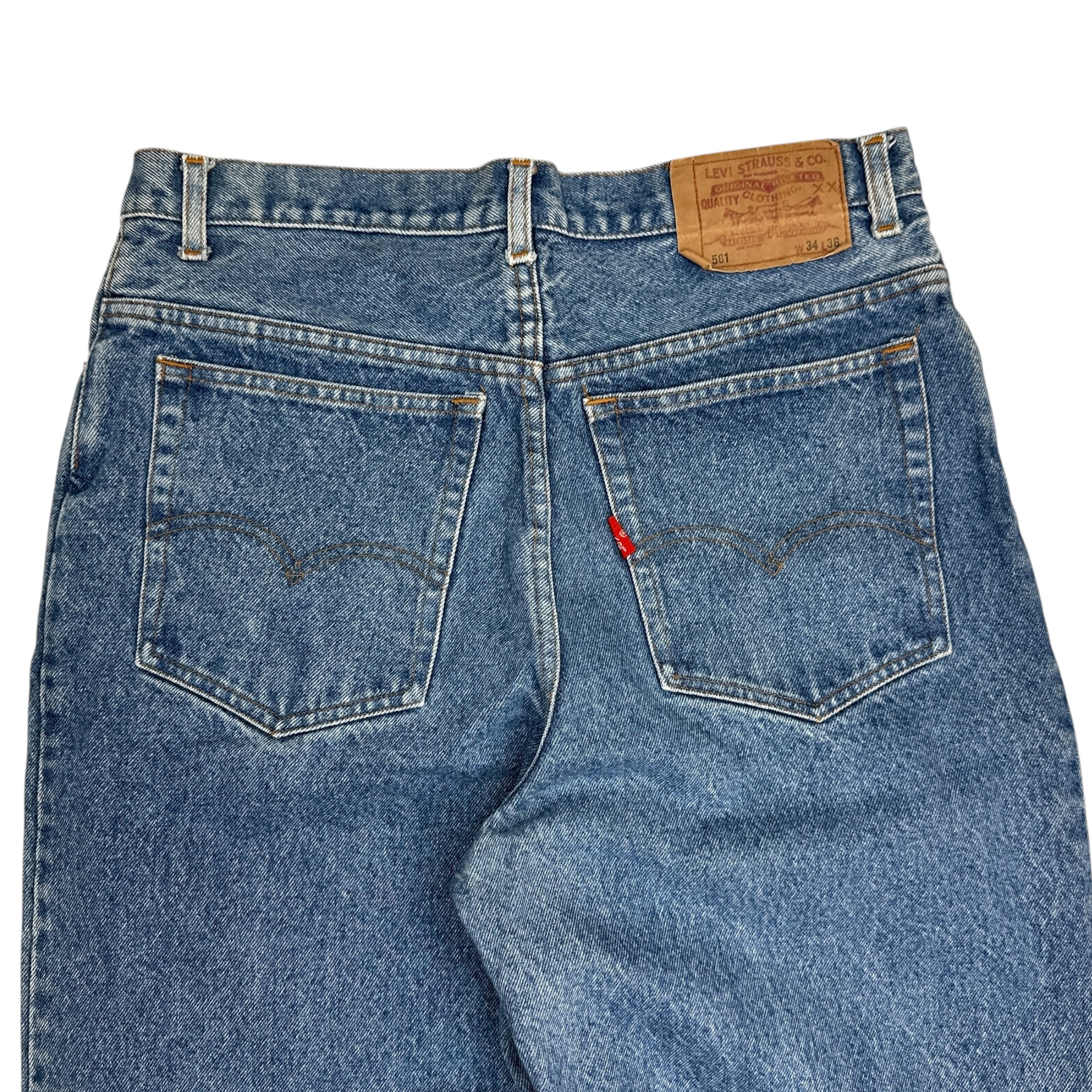 Vintage Levis 501 Stonewash Denim