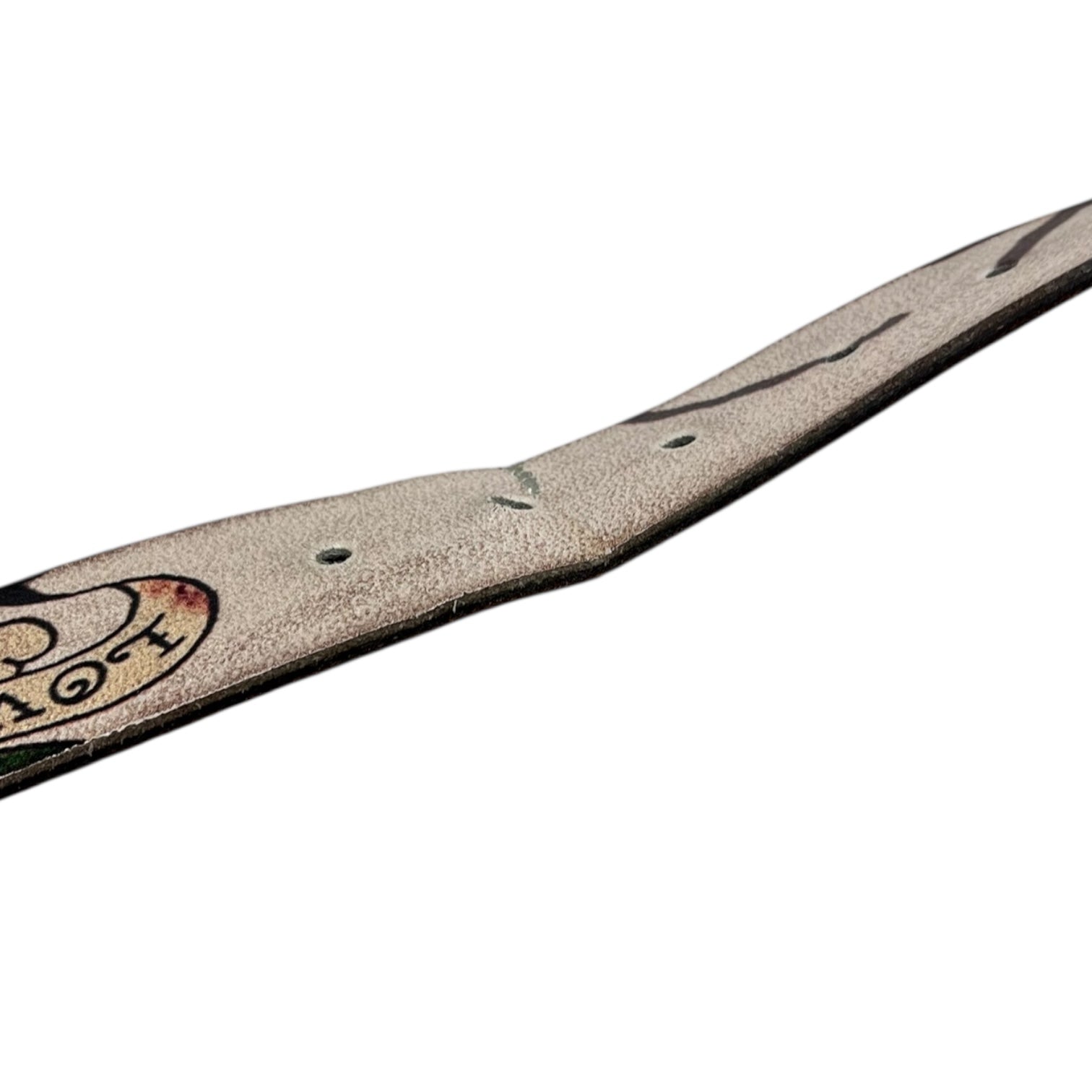 Vintage Y2K Ed Hardy Spellout/Skull Belt