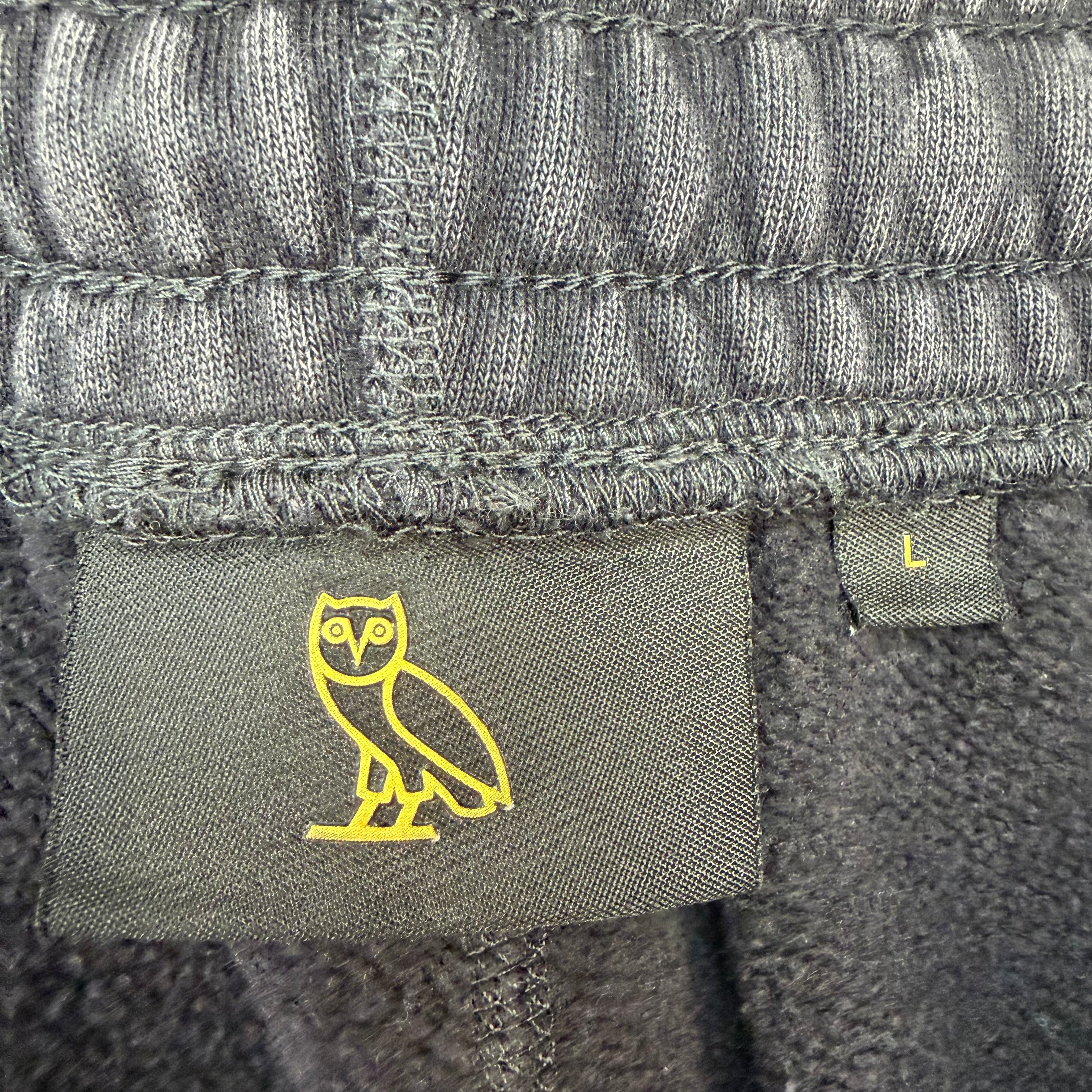 OVO Garment Dyed Sweatpants Black
