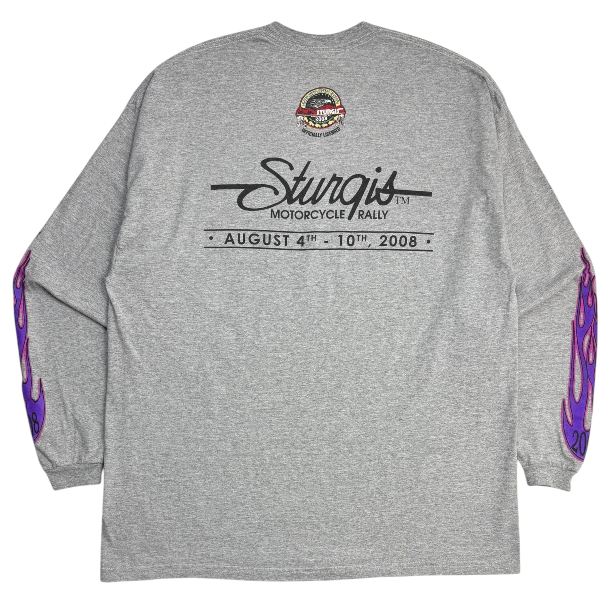 2008 Sturgis Flamesleeve Shirt