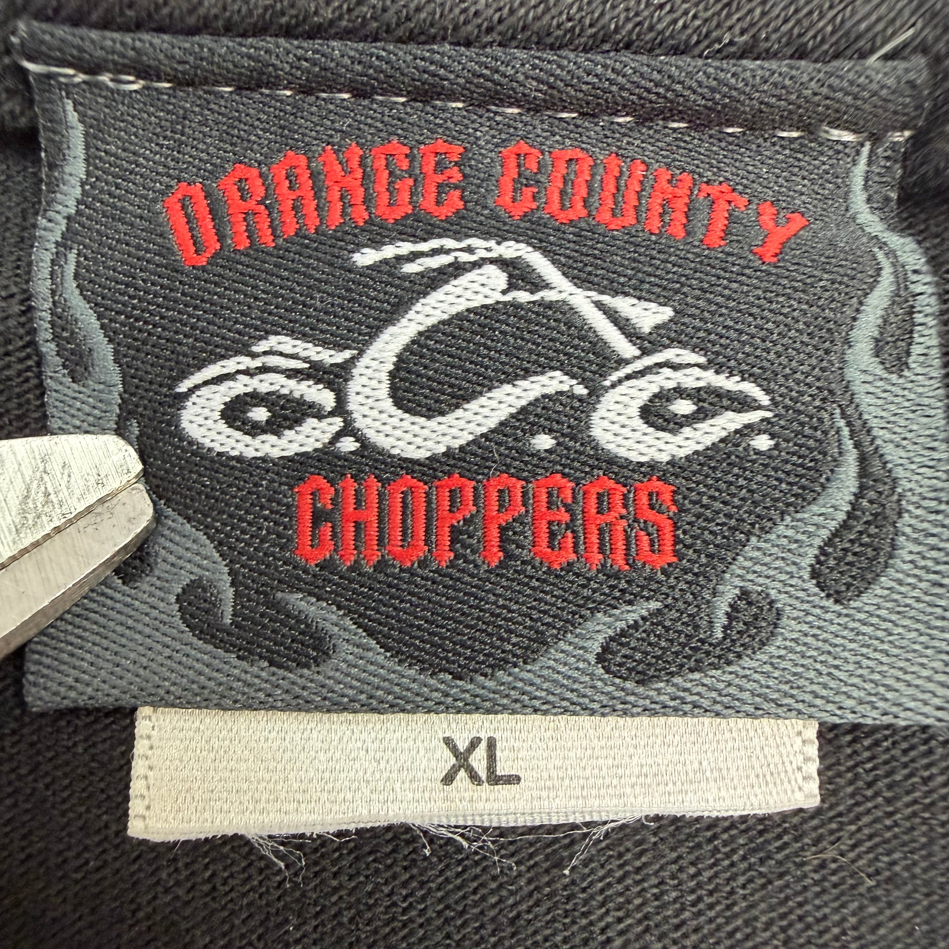 Vintage Orange County Choppers Flame Longsleeve Black