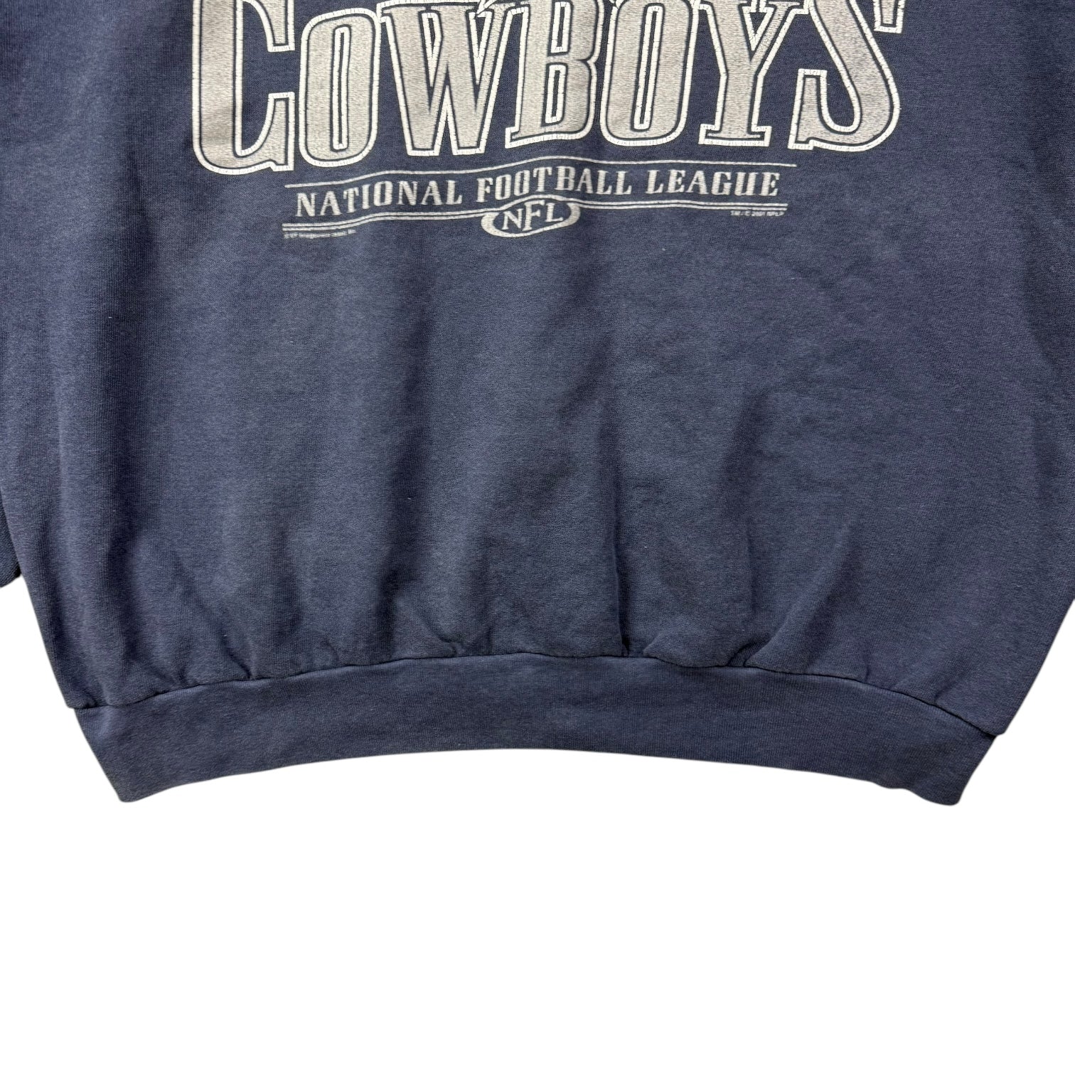 2001 Dallas Cowboys Crewneck Navy Blue