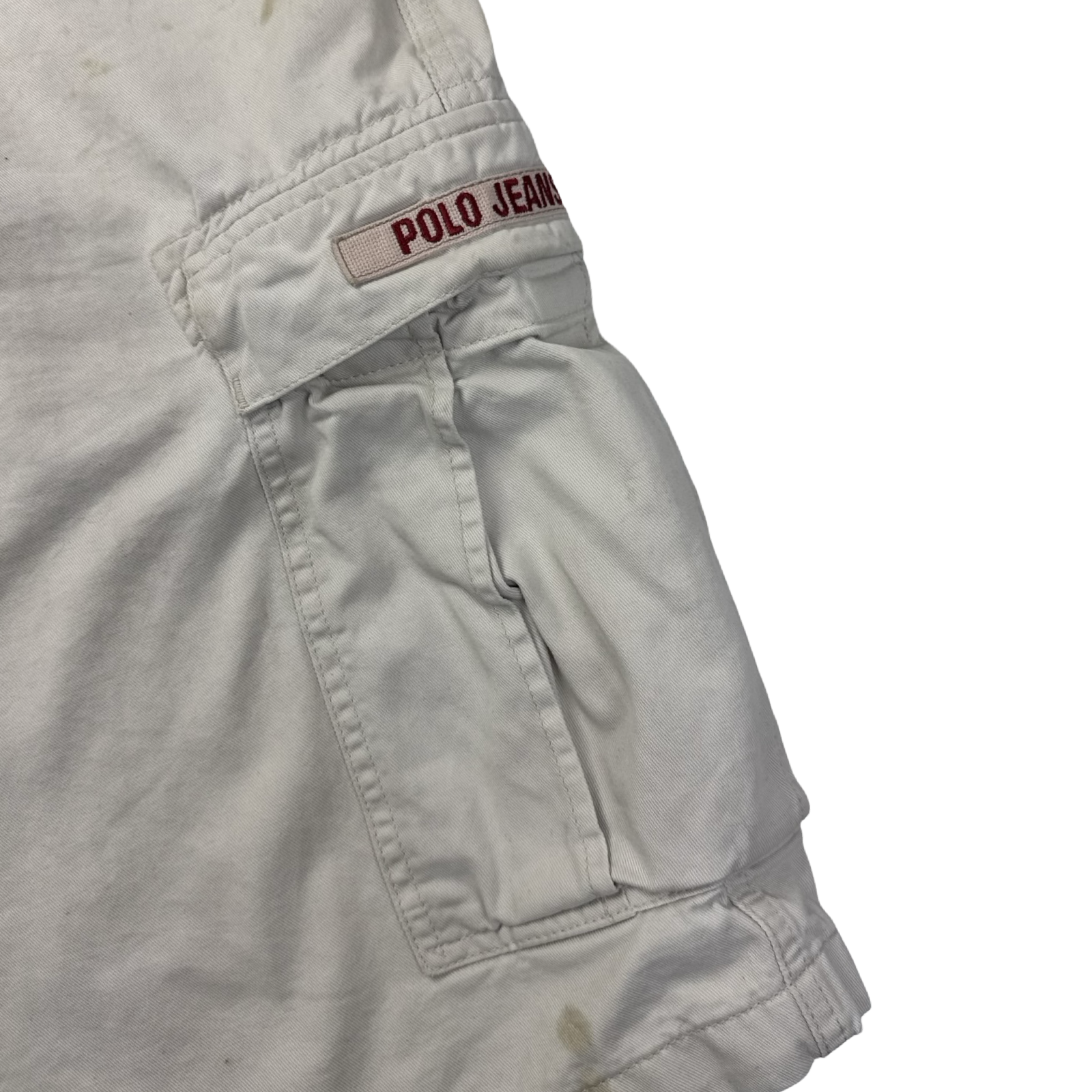 Vintage Polo Ralph Lauren Jean Co. Cargo Bottoms White