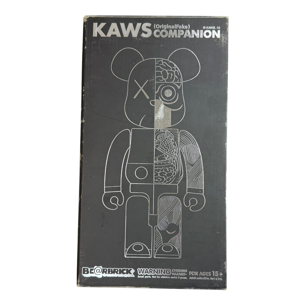Kaws Bearbrick Dissected 400% & 100% Grey