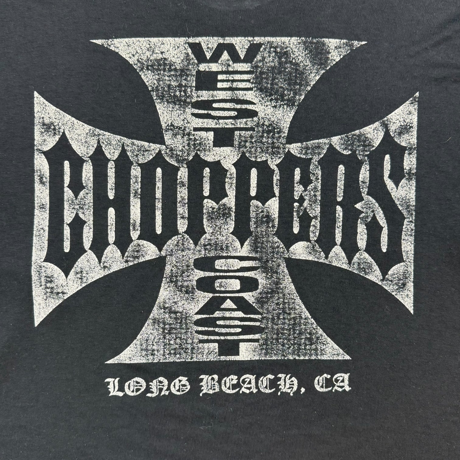 Vintage West Coast Choppers L/S Tee Black