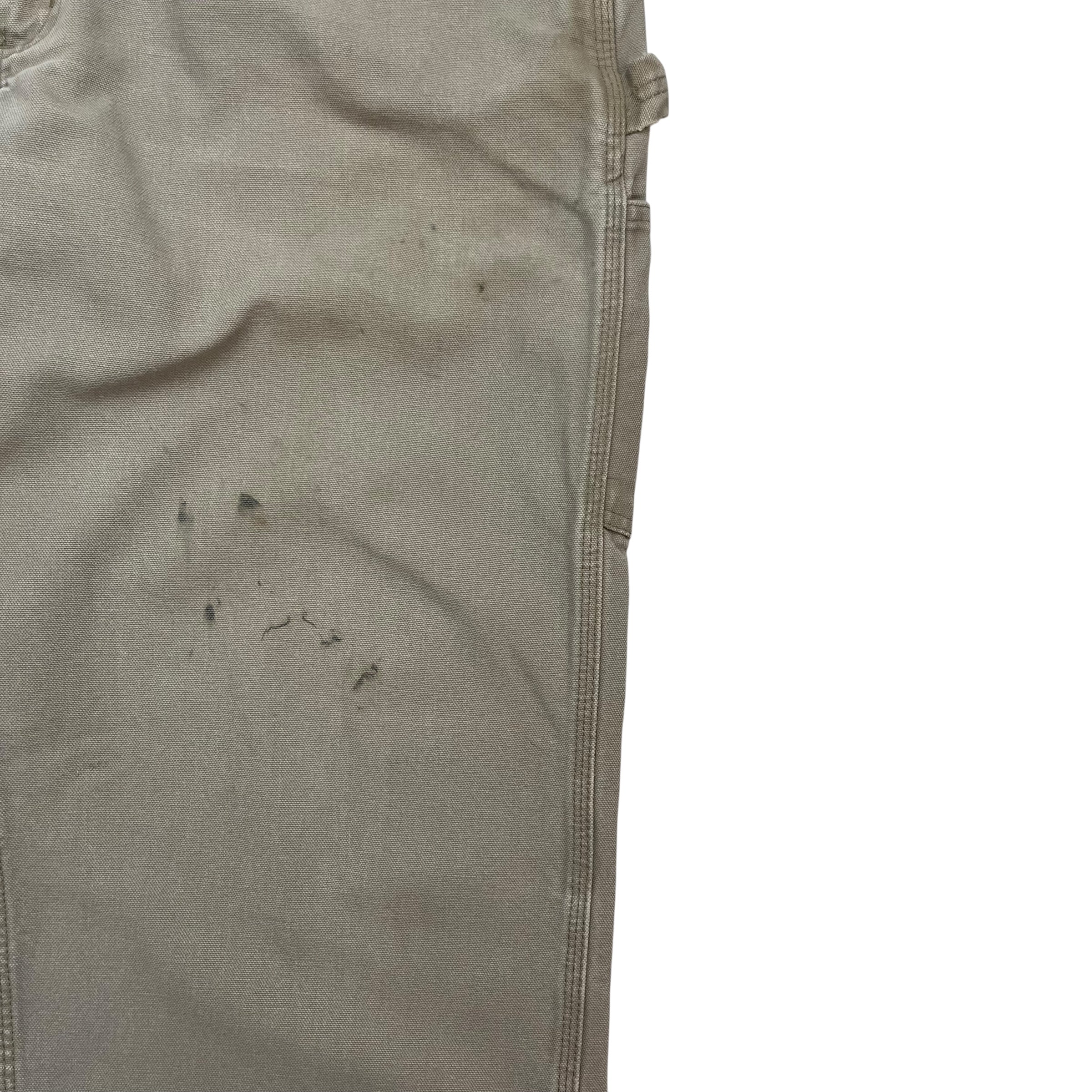 Vintage Carhartt Dungaree Pants Beige