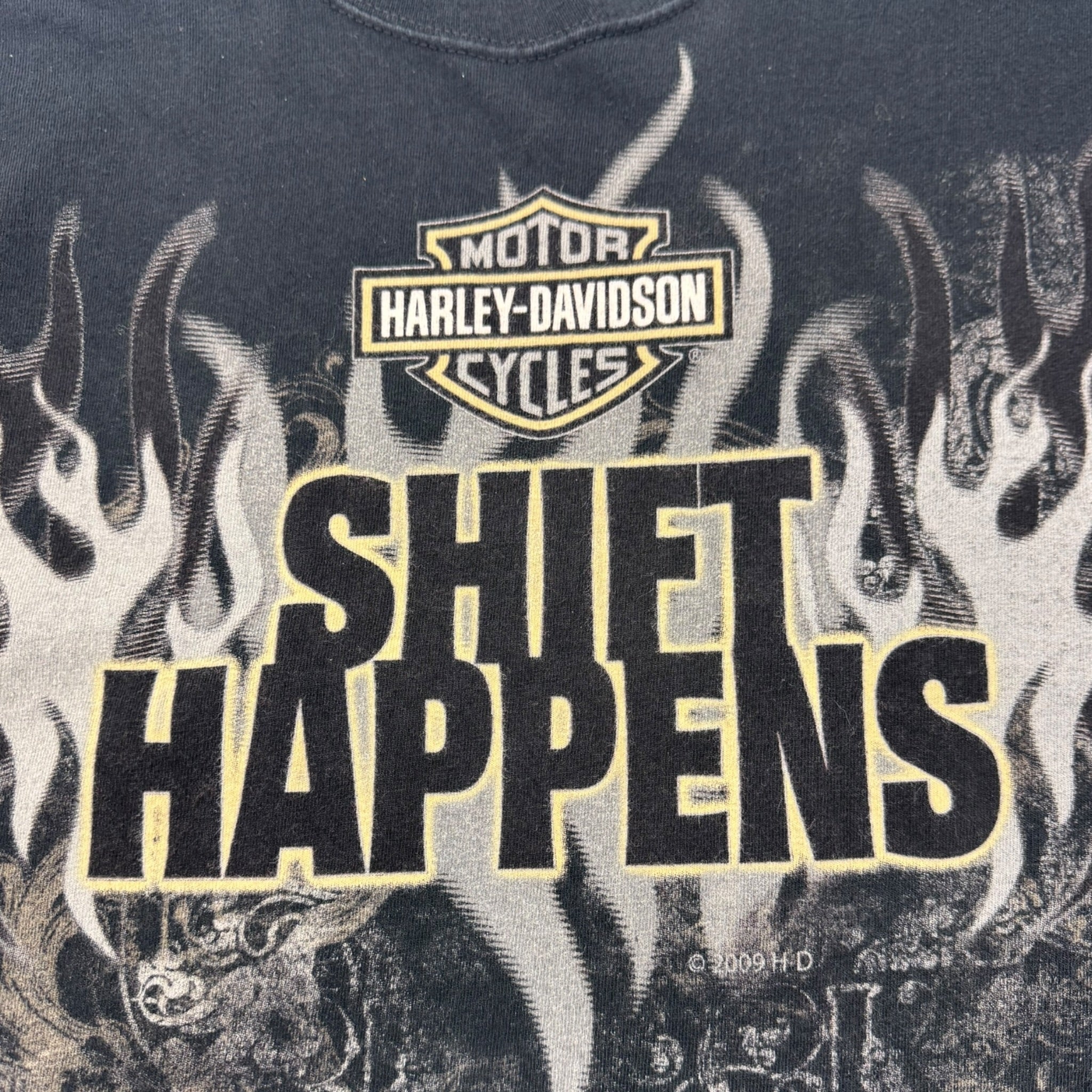 2009 Harley Davidson “Shift Happens” T-Shirt