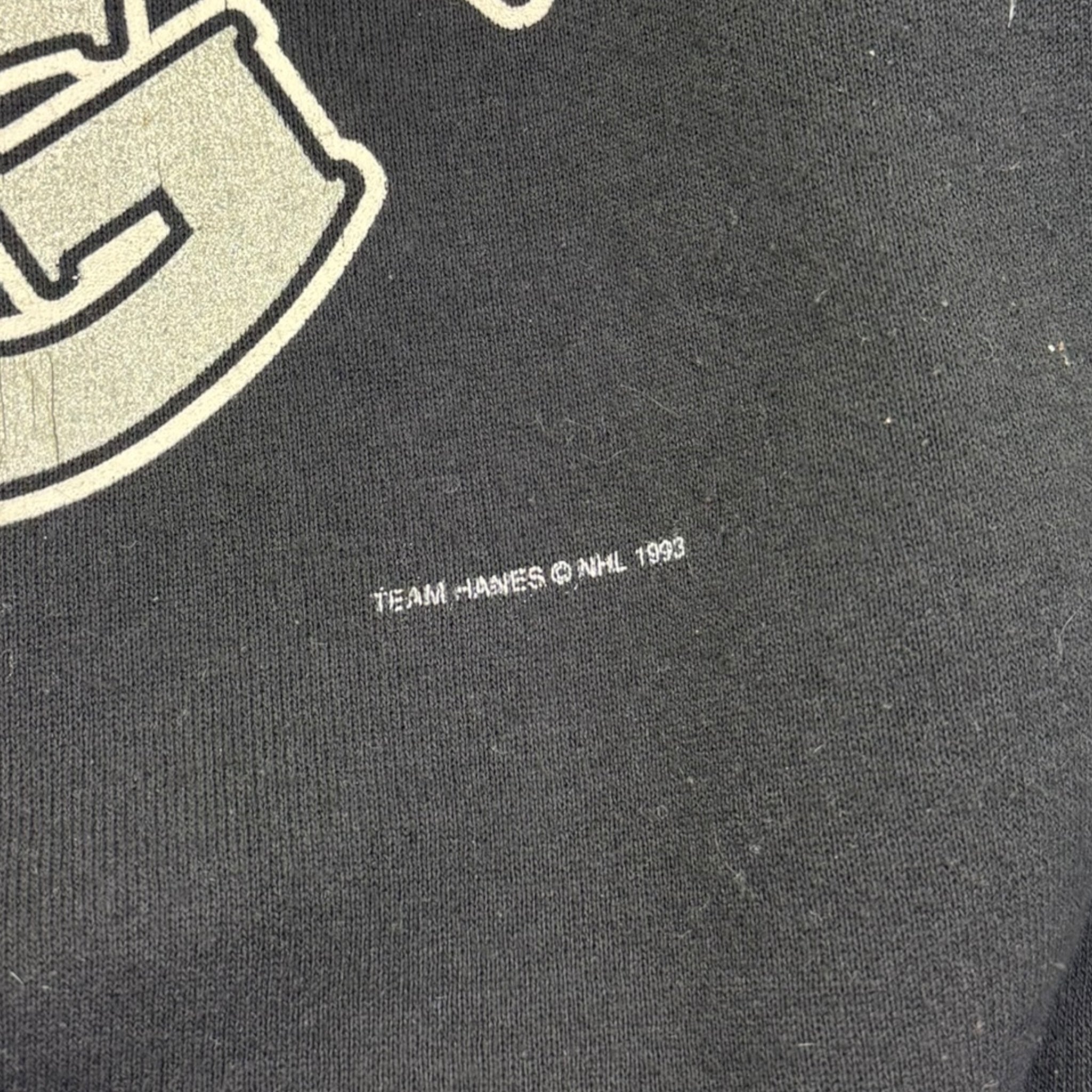 1993 Los Angeles Kings Crewneck Black