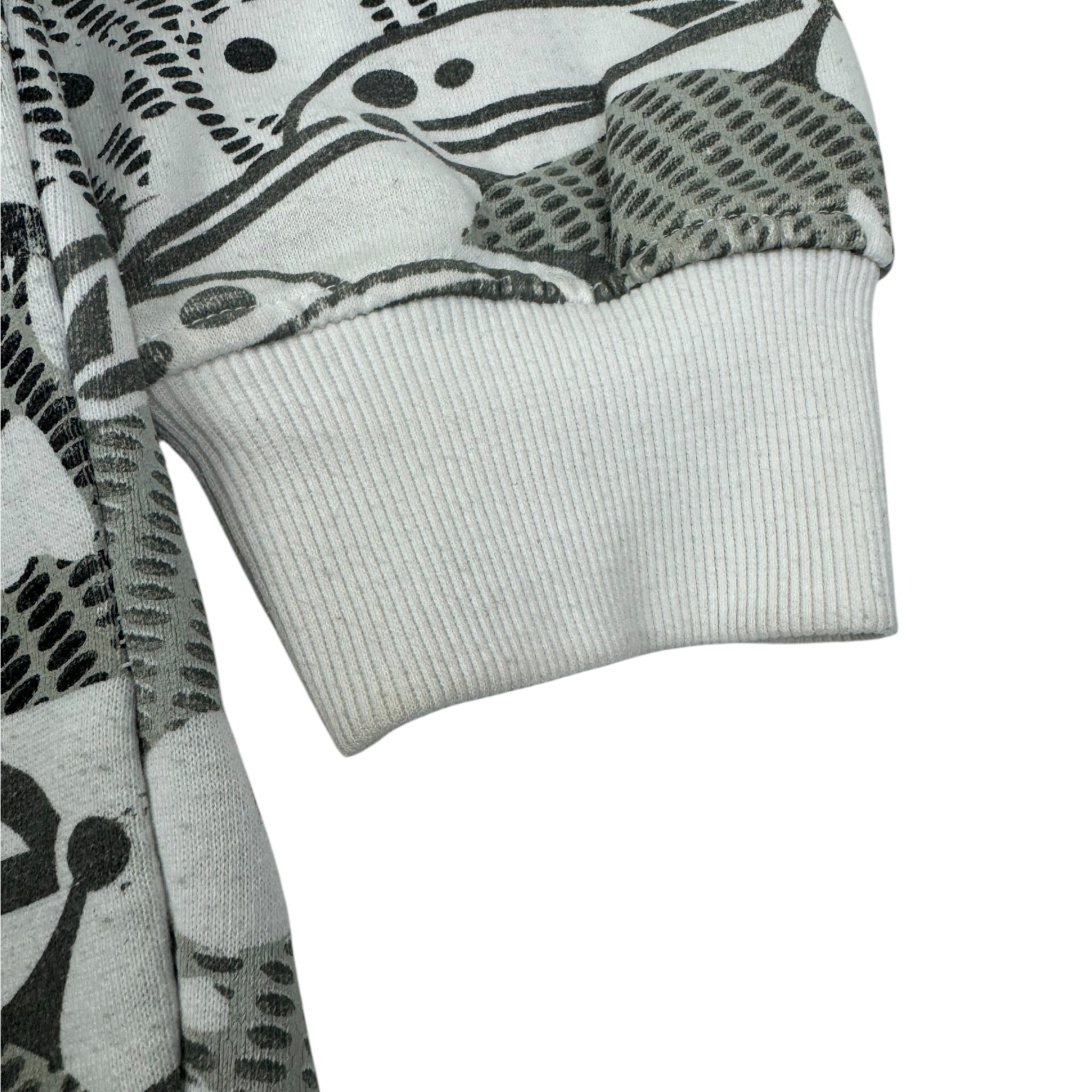 Vintage Urban Heritage Spaces & Skulls Full Zip Hoodie