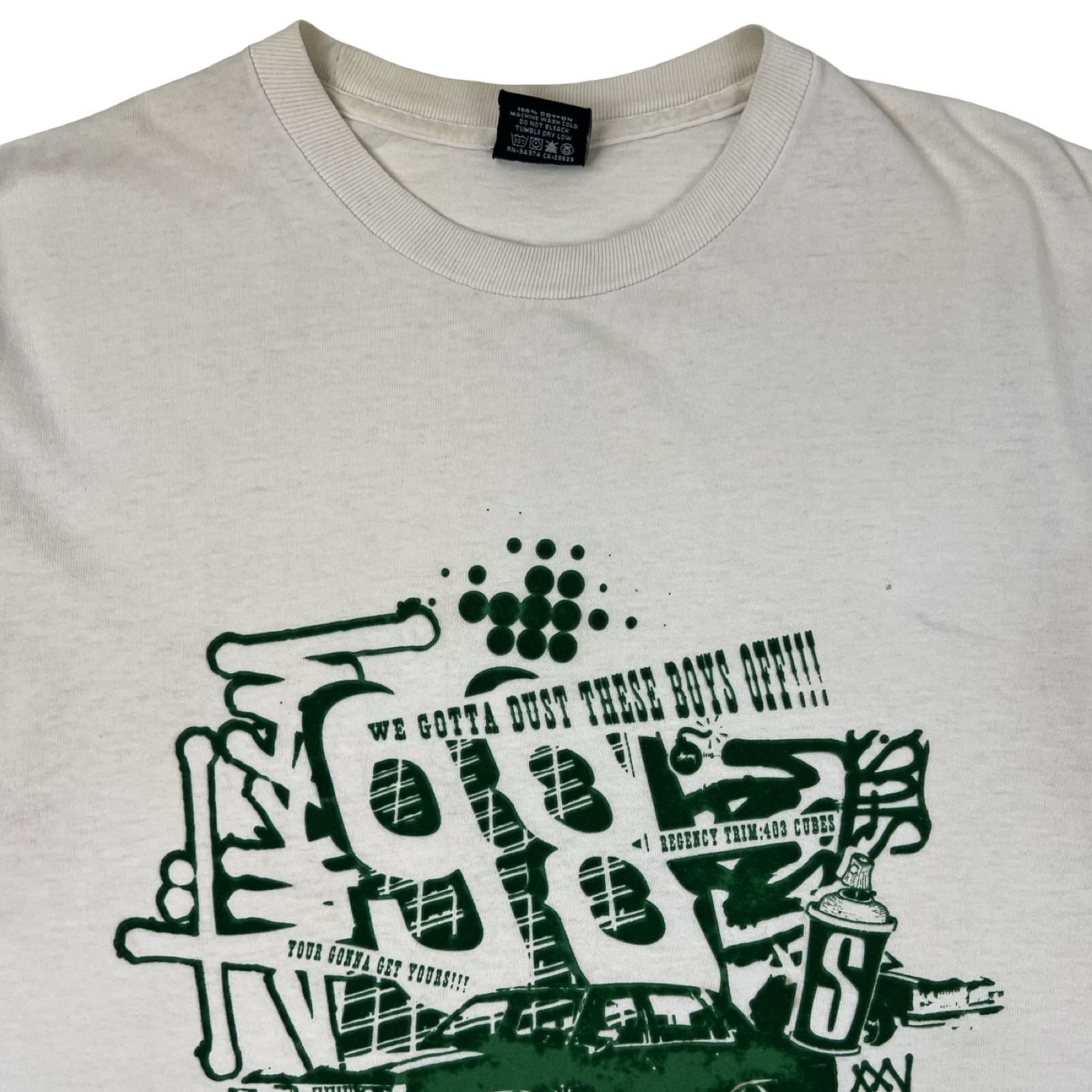 Vintage Stussy '1980' T-Shirt White
