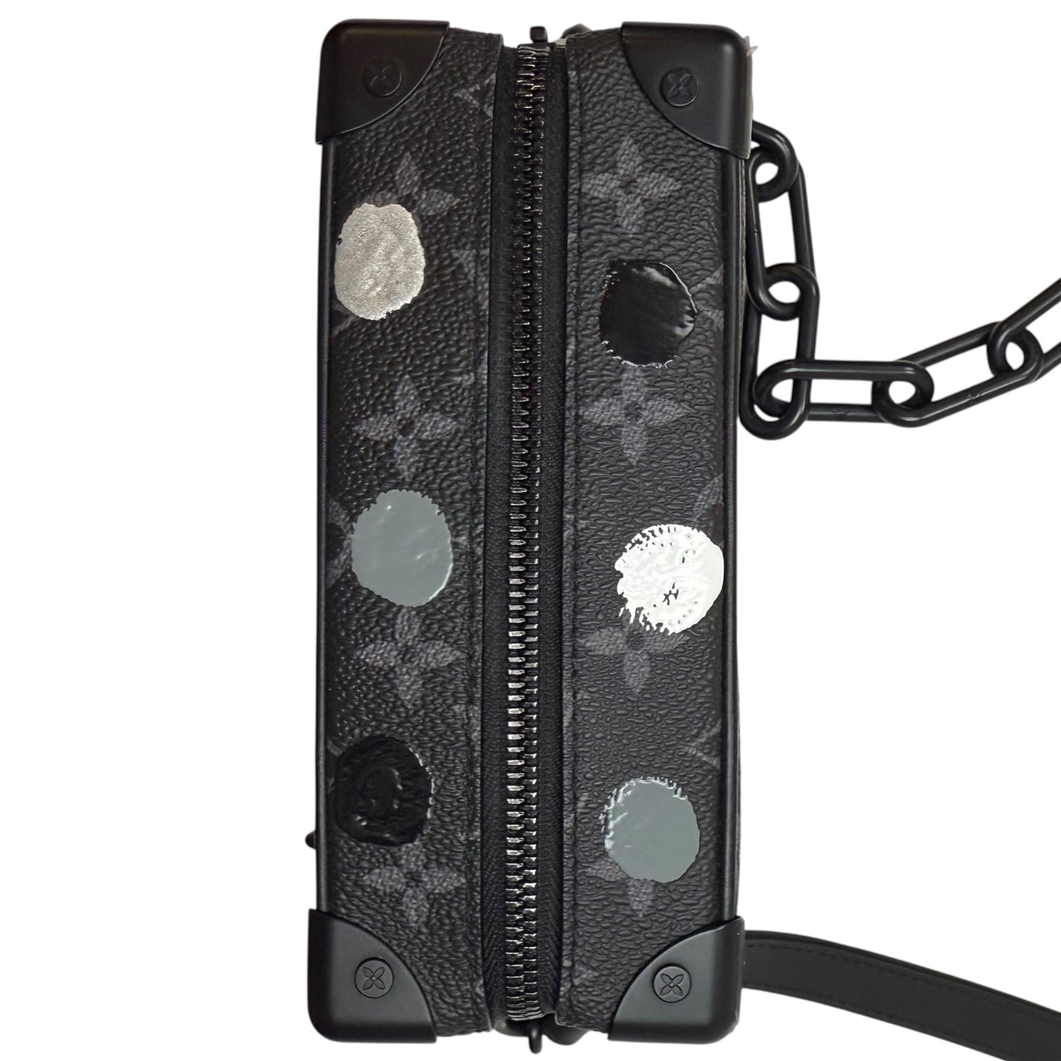 Louis Vuitton x Yayoi Kusama Monogram Eclipse Dots Mini Soft Trunk Bag