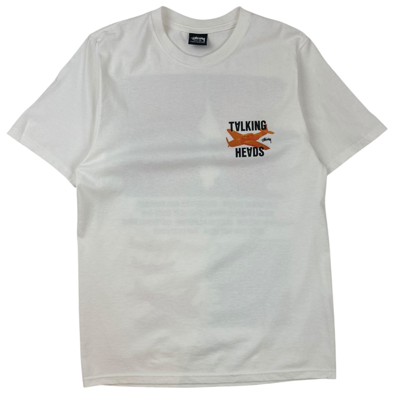 Stussy x Talking Heads Remain In Light T-Shirt White