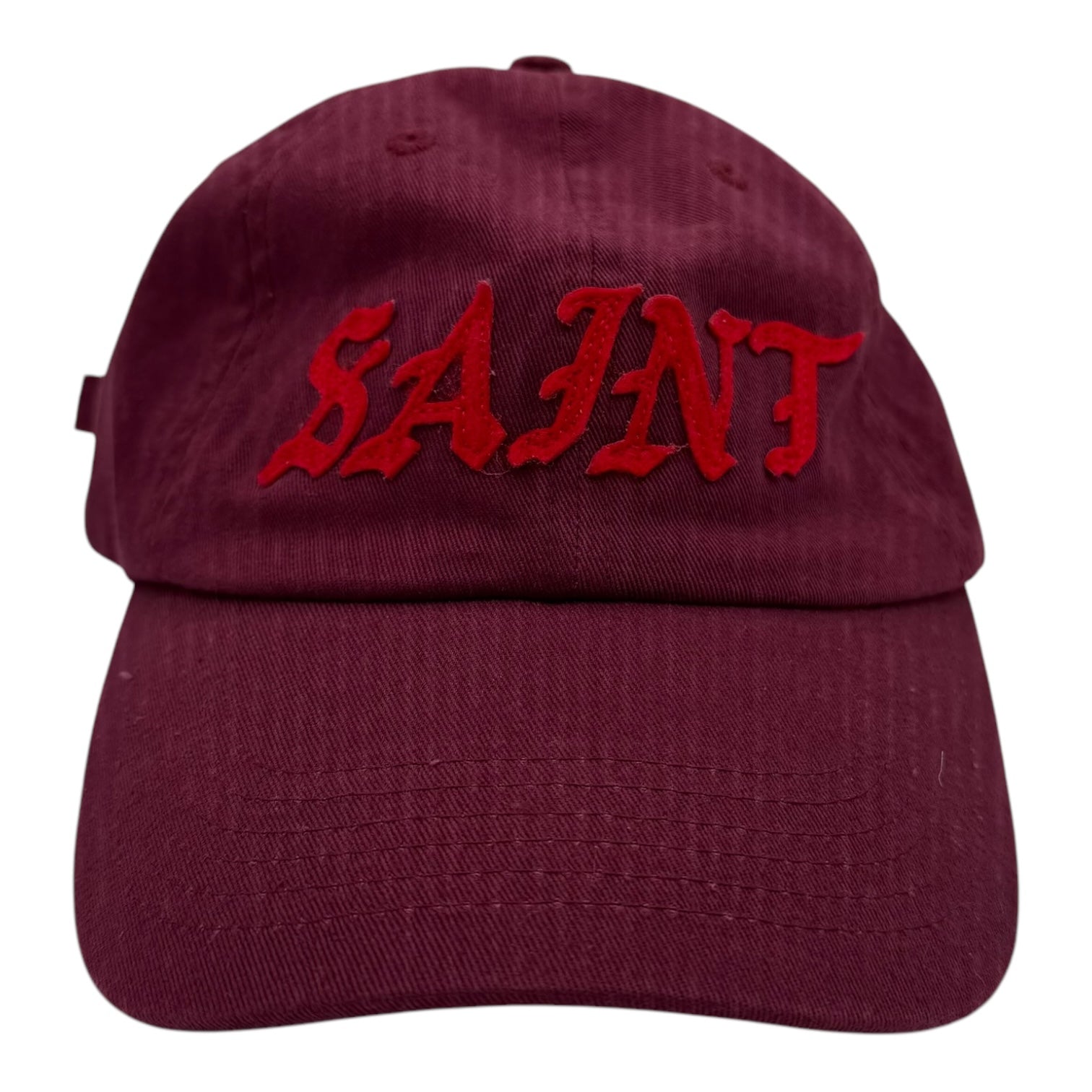 Kanye West Saint Pablo Tour Hat Burgundy