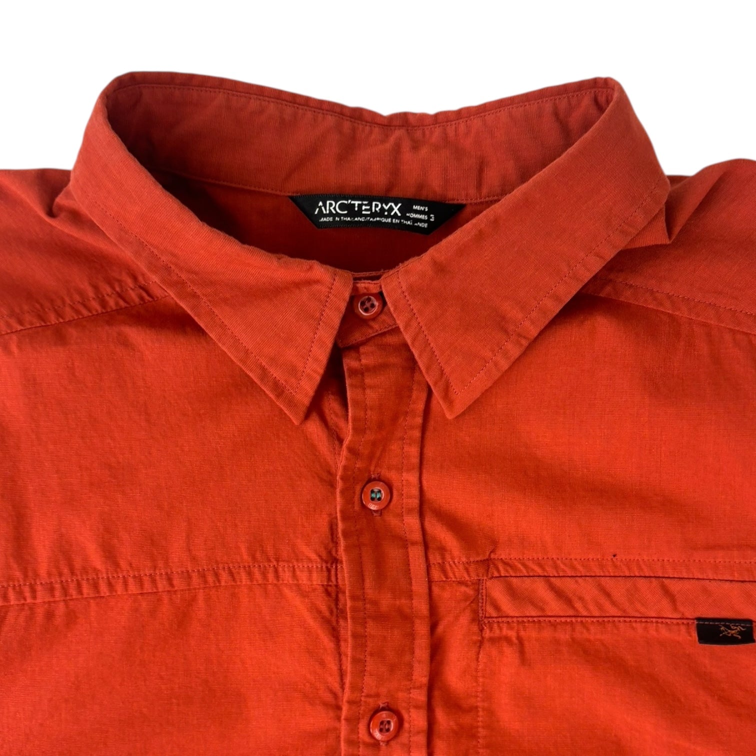 Arc’teryx Skyline Button-Up T-Shirt Orange
