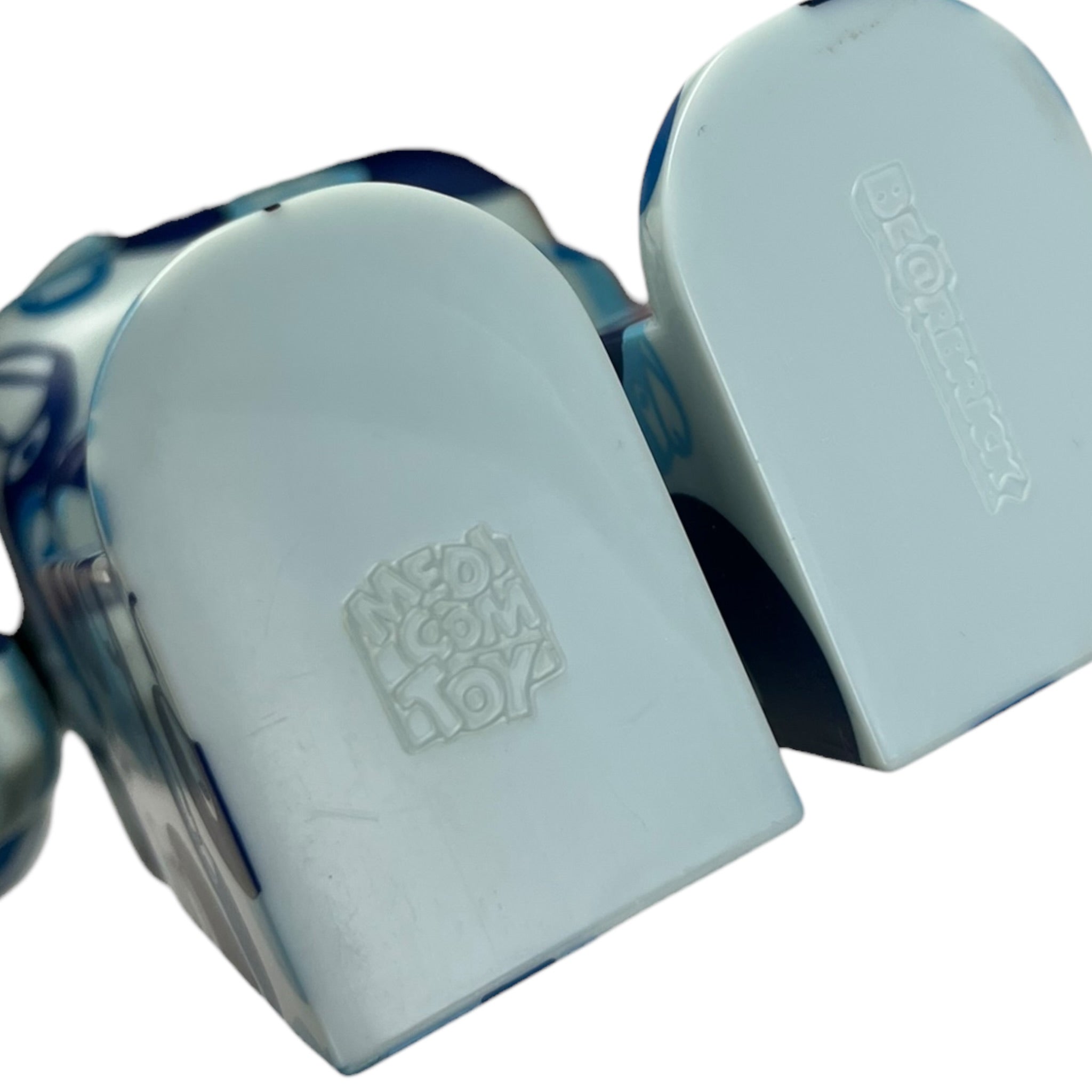 BAPE x Bear Brick Baby Milo Camo 400% Blue