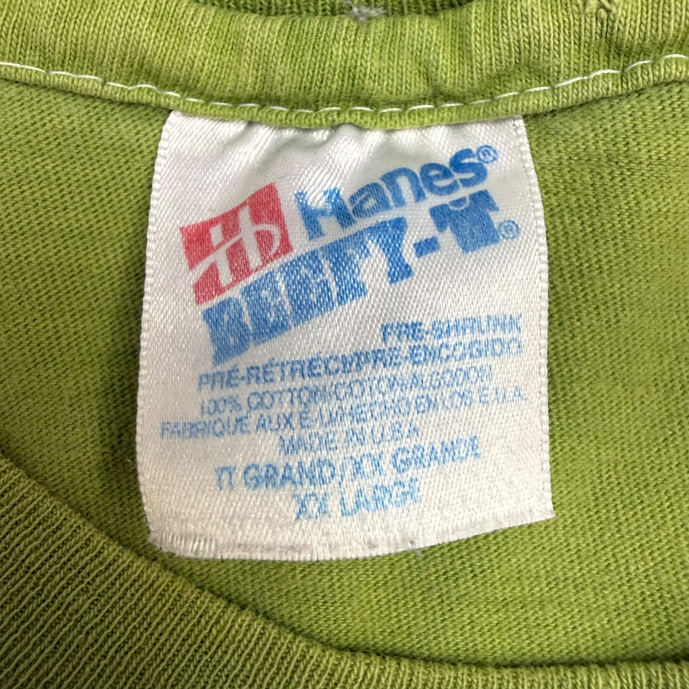 Vintage Skeleton Rider Tee Green