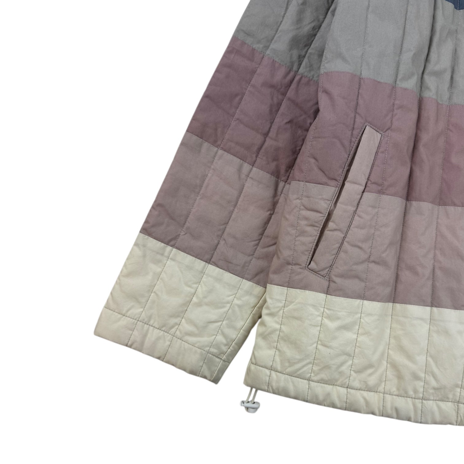 Kith Striped Poplin Carmine Coaches Jacket