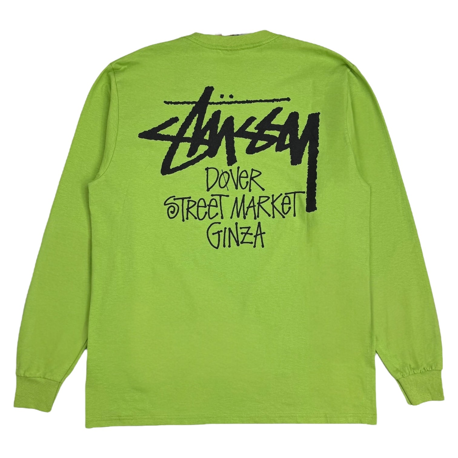 Stussy Dover Street Market Ginza L/S Tee Tea Green