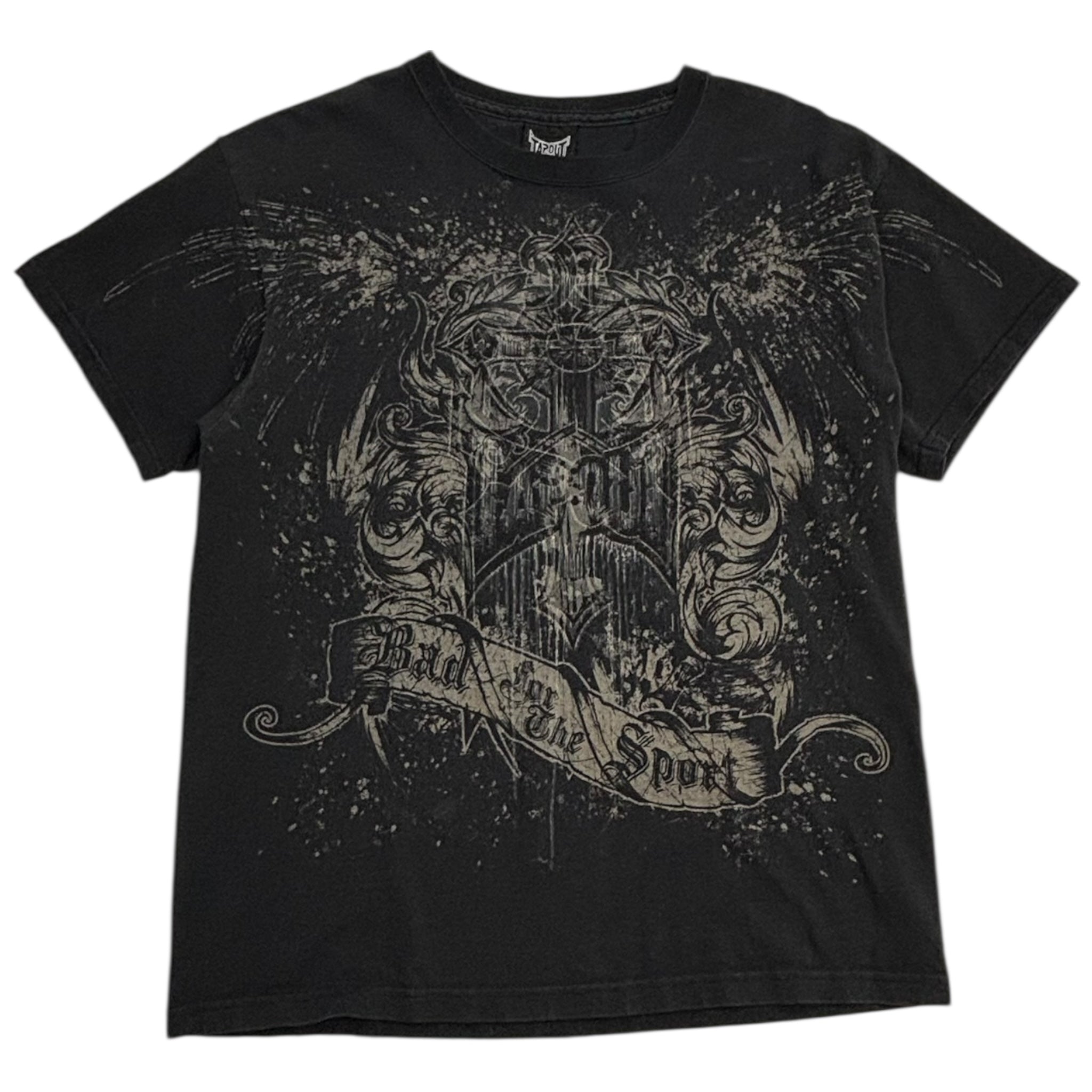 Vintage Y2K Tapout "Bad for the Sport" Tee