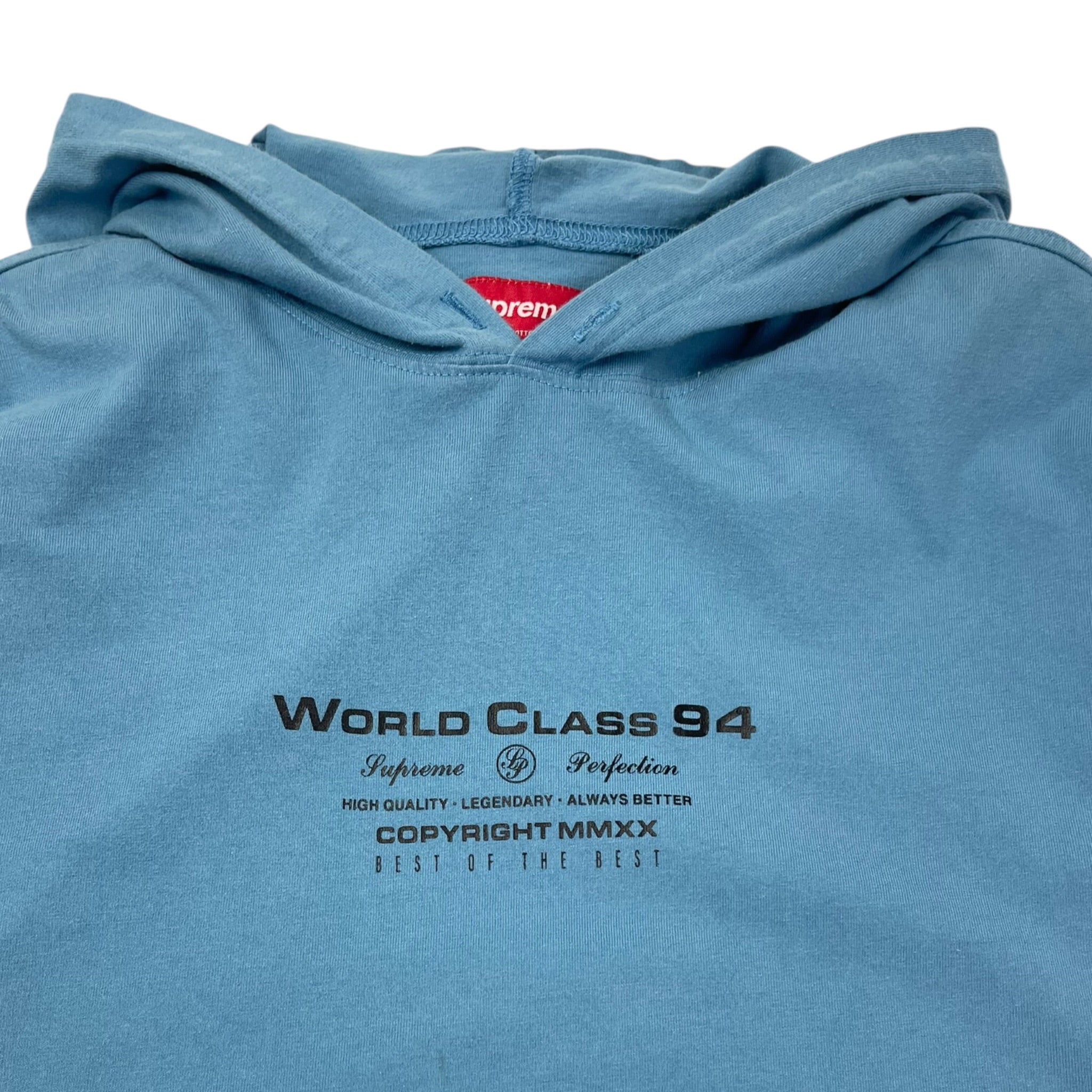Supreme Best of the Best Hooded L/S T-Shirt Slate