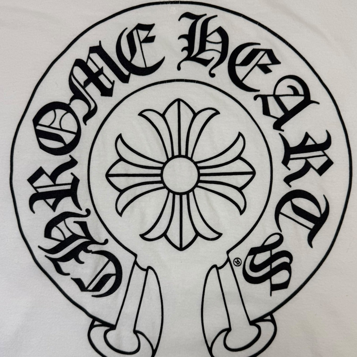 Chrome Hearts Horseshoe T-Shirt White