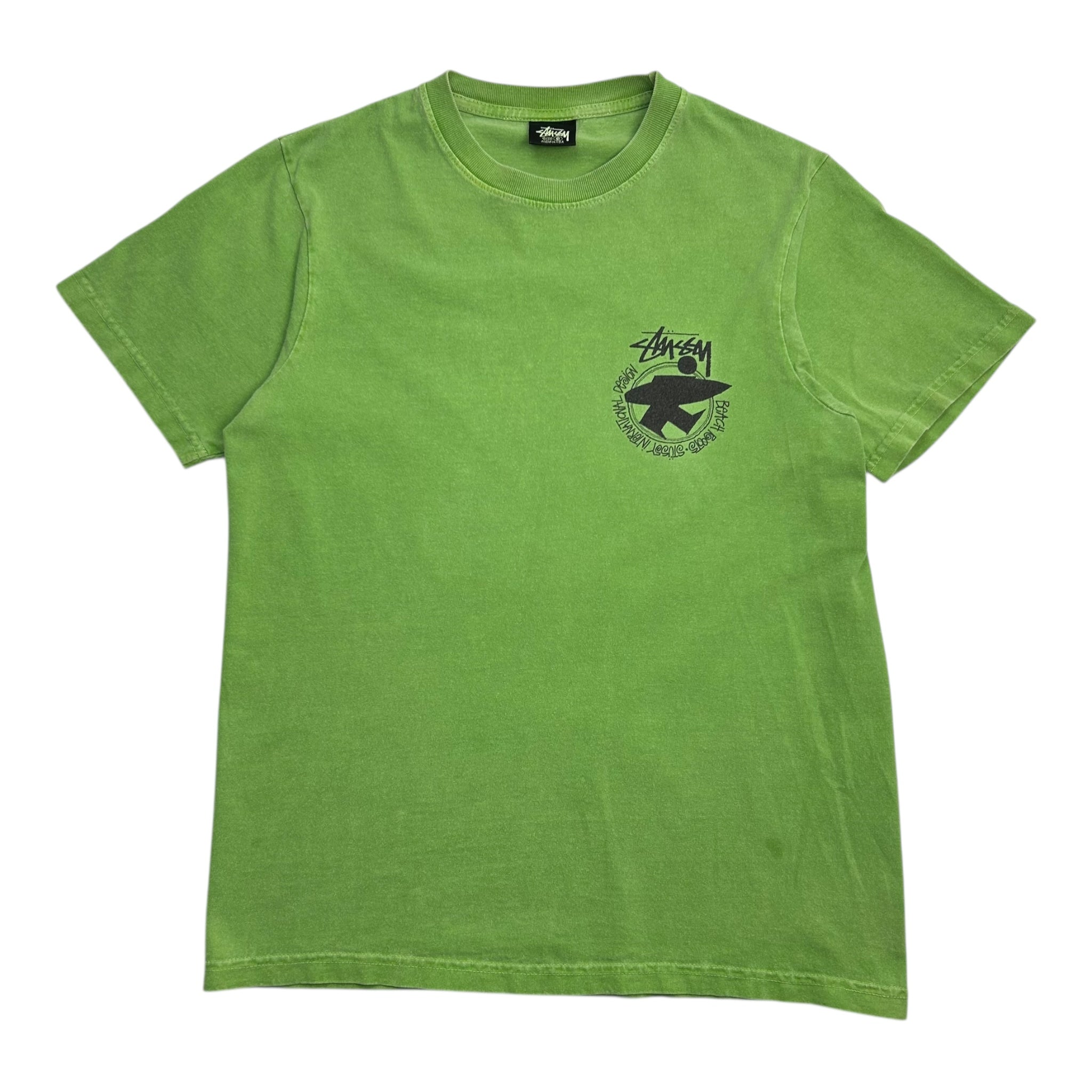 Stussy Surf Man Tee Green