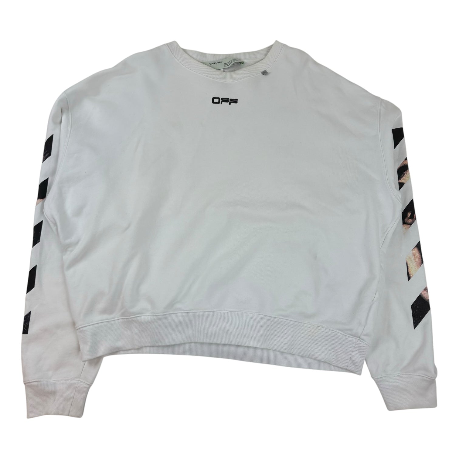 Off-White Caravaggio Arrows Crewneck White