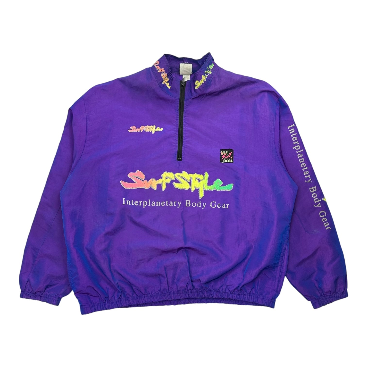 Purple vintage windbreaker hotsell