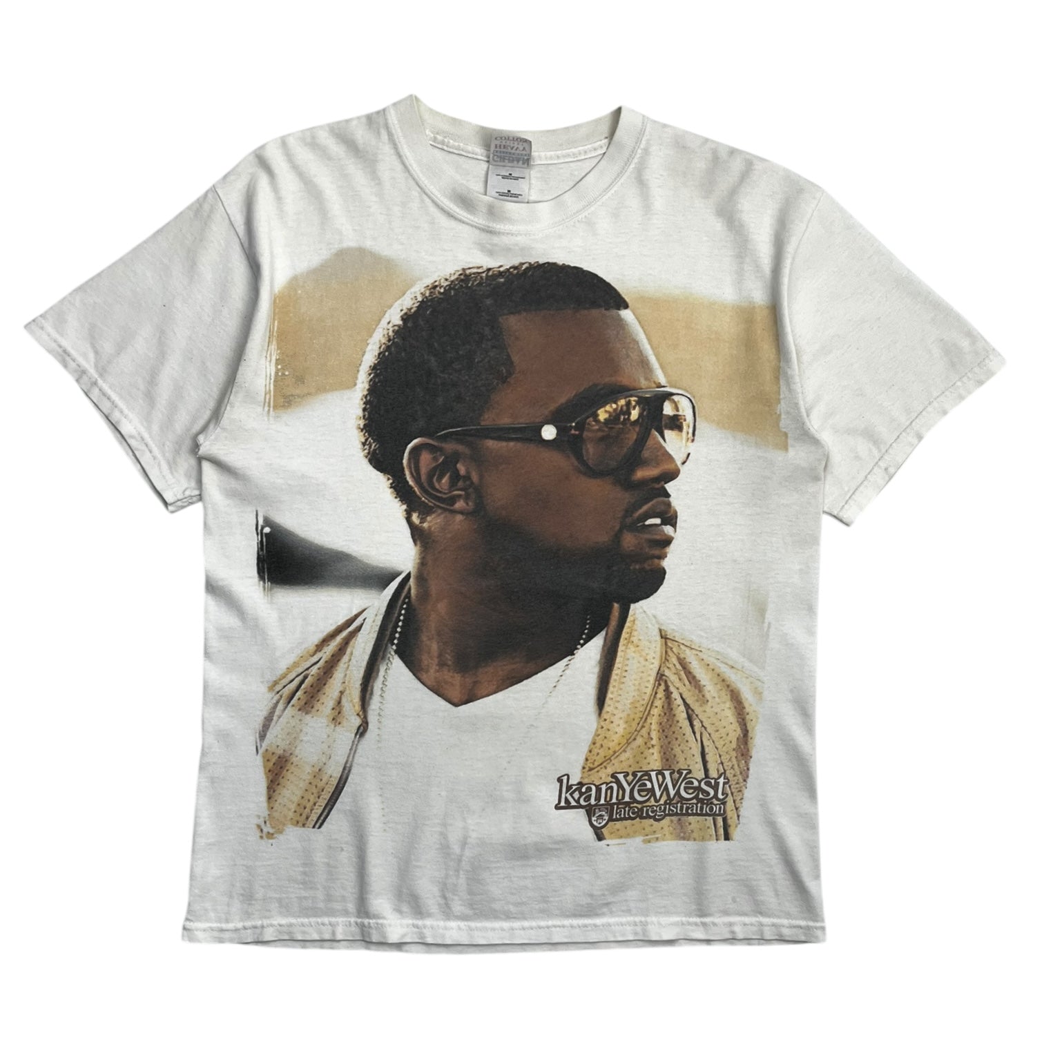 Vintage Kanye West Late Registration Big Face Tee White