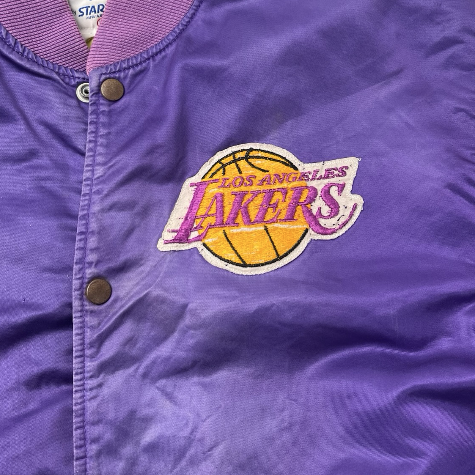 Vintage LA Lakers Starter Satin Jacket