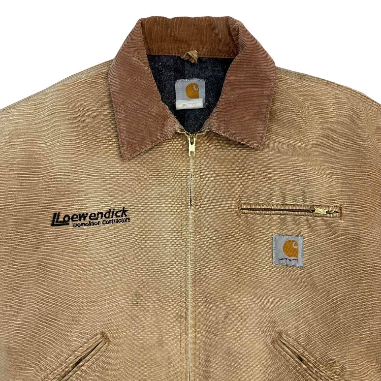 Vintage Carhartt Detroit Jacket Tan