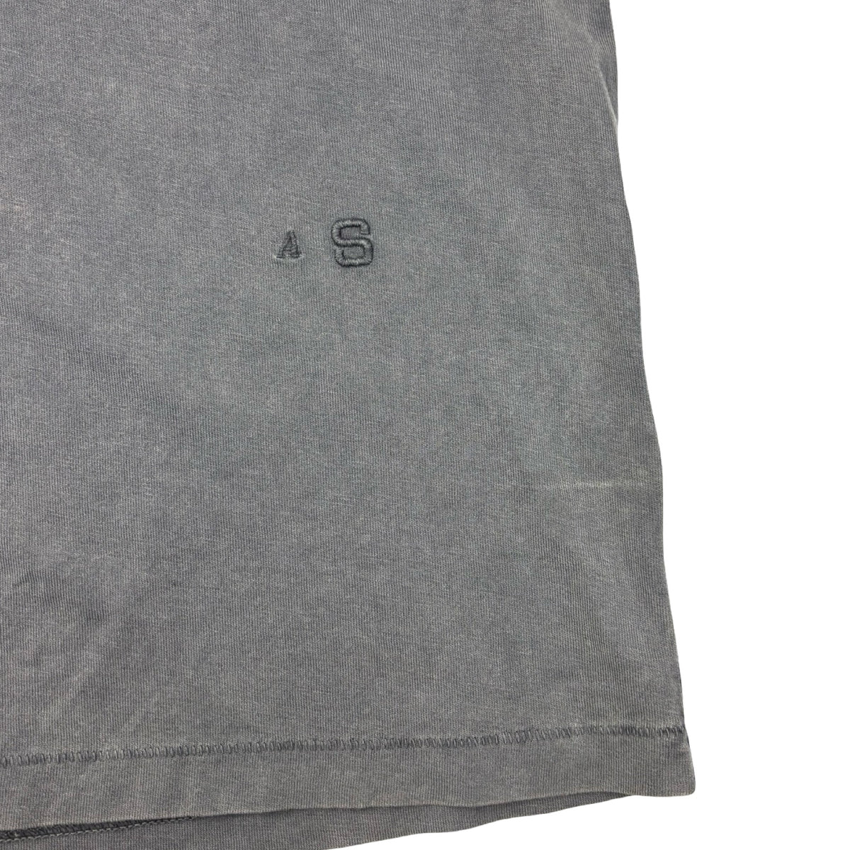 Acne Studios Pocket Tee Acid Washed Grey