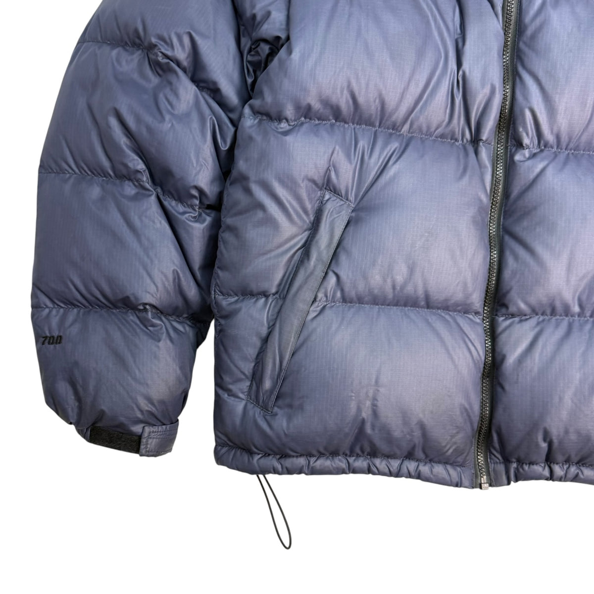 Vintage The North Face Nupste 700 Jacket Midnight Navy/Black