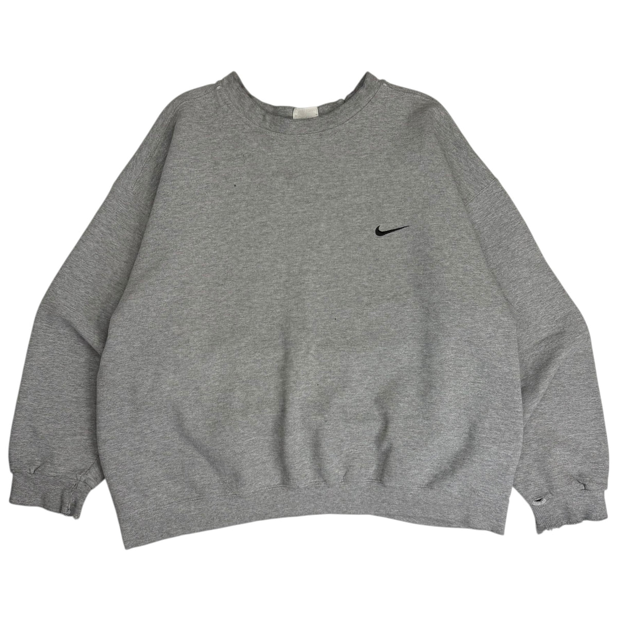 Vintage Nike Mini Swoosh Crewneck Grey