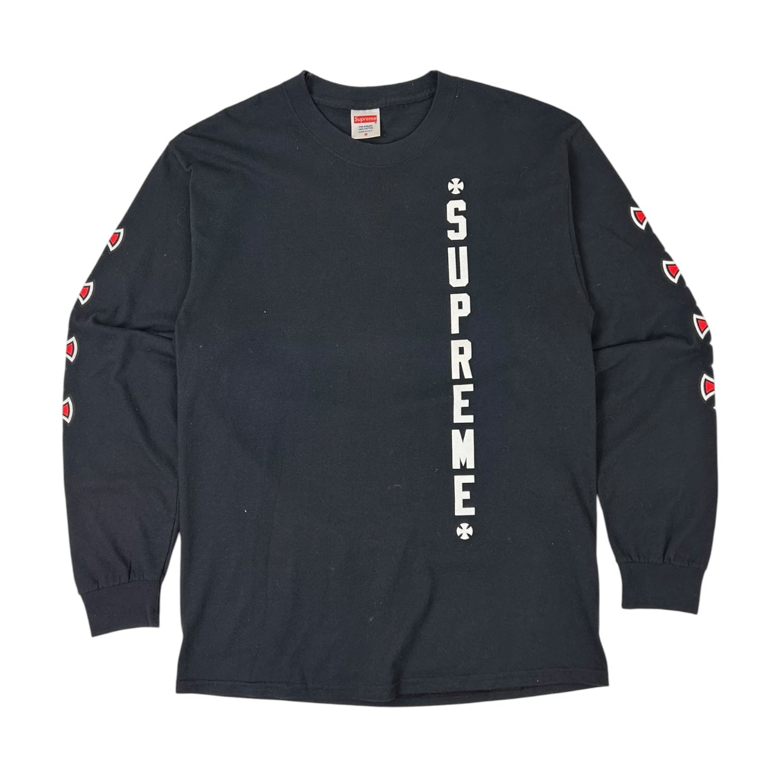 Supreme X Independent Long Sleeve T-Shirt Black