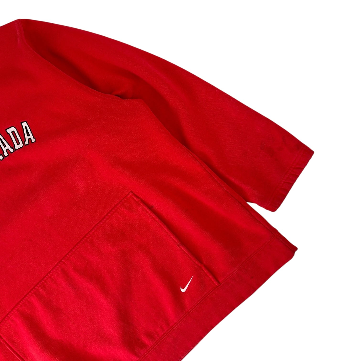 Vintage Nike Team Canada Hoodie Red