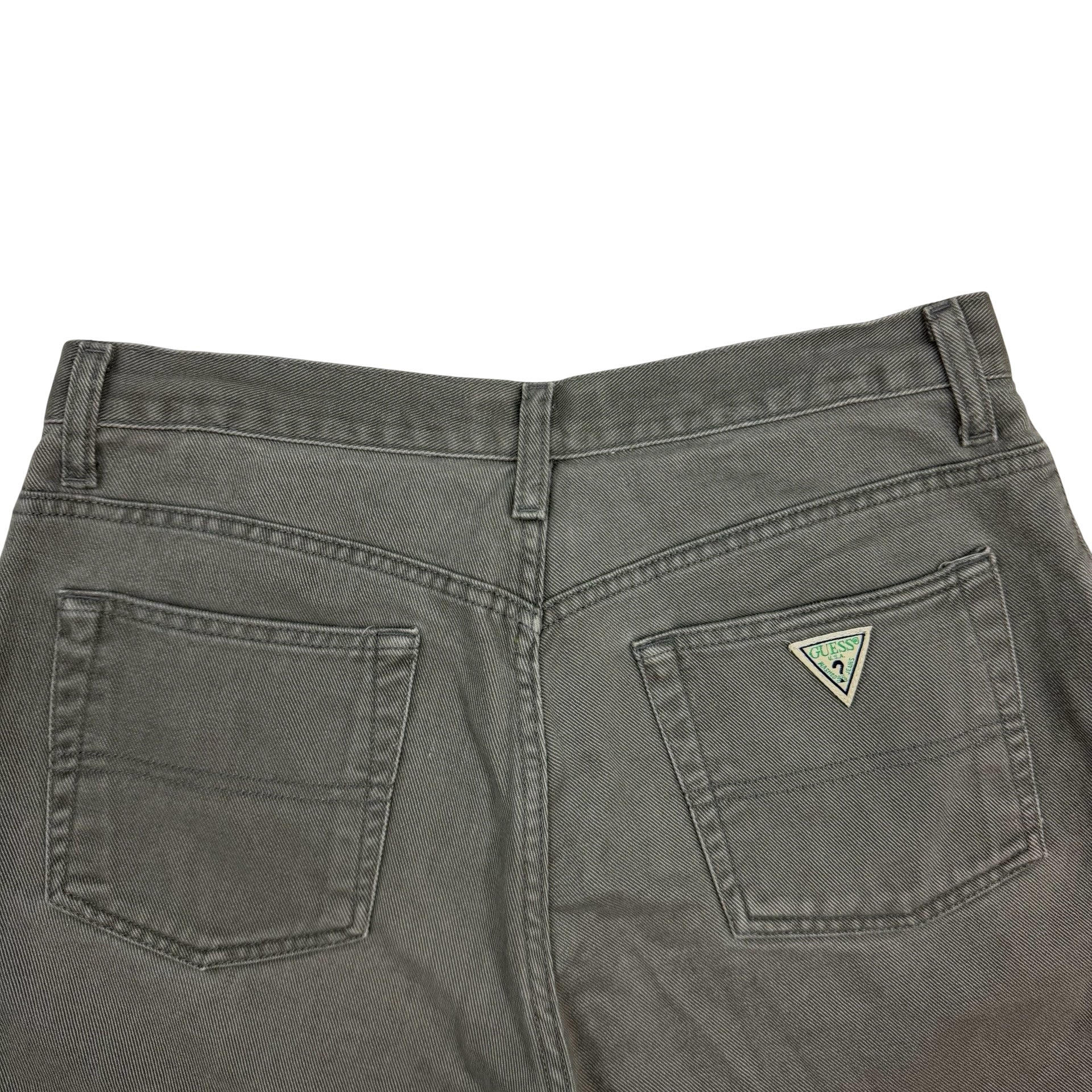 Vintage Guess Jeans Denim Shorts Grey