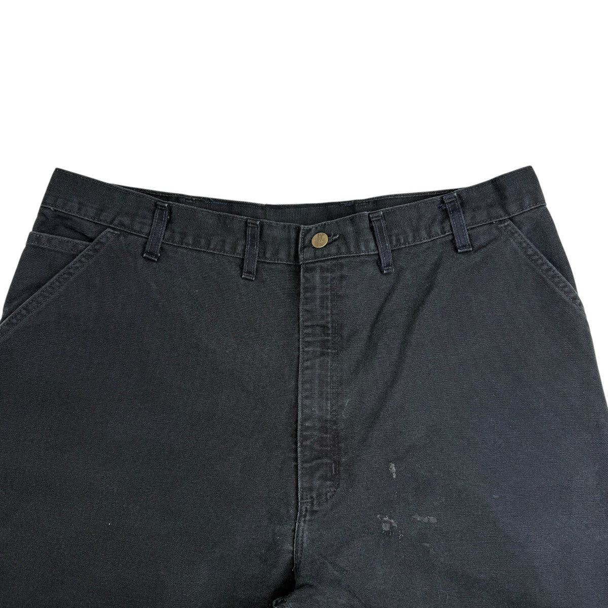 Vintage Carhartt Dungaree Pants Faded Black