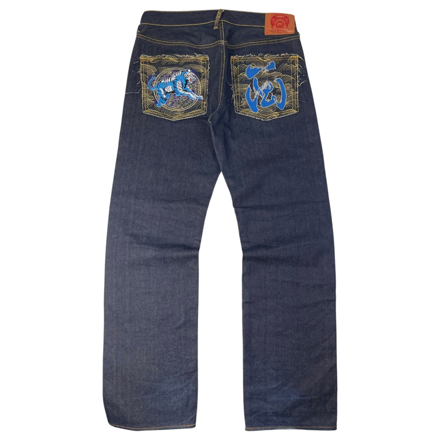 Vintage Y2K Martin Ksohoh Embroidered Denim Bottoms
