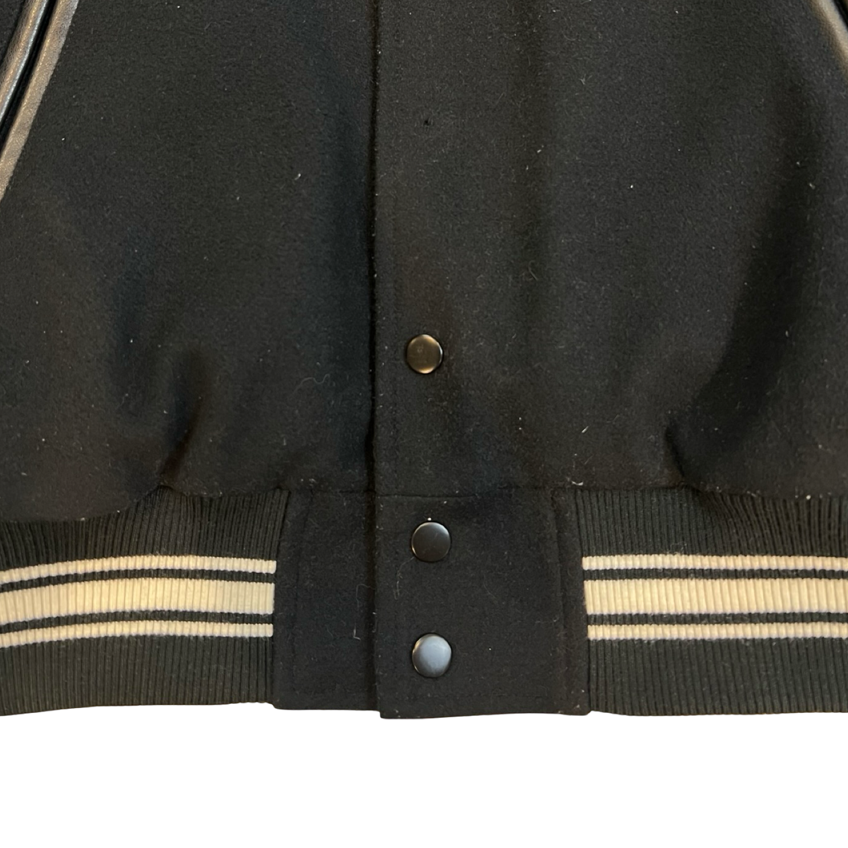 Stüssy Wool Varsity Jacket Black