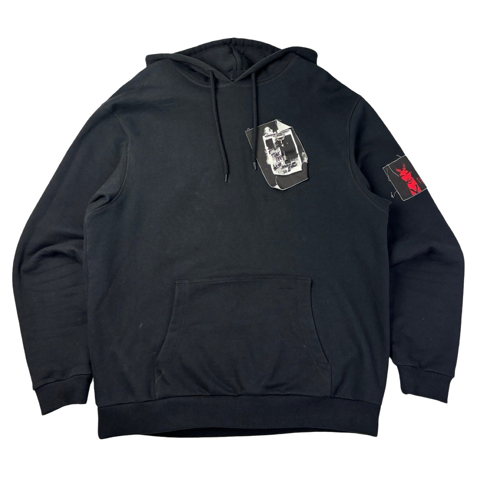 Fred Perry x Raf Simons Printed Patch Hoodie