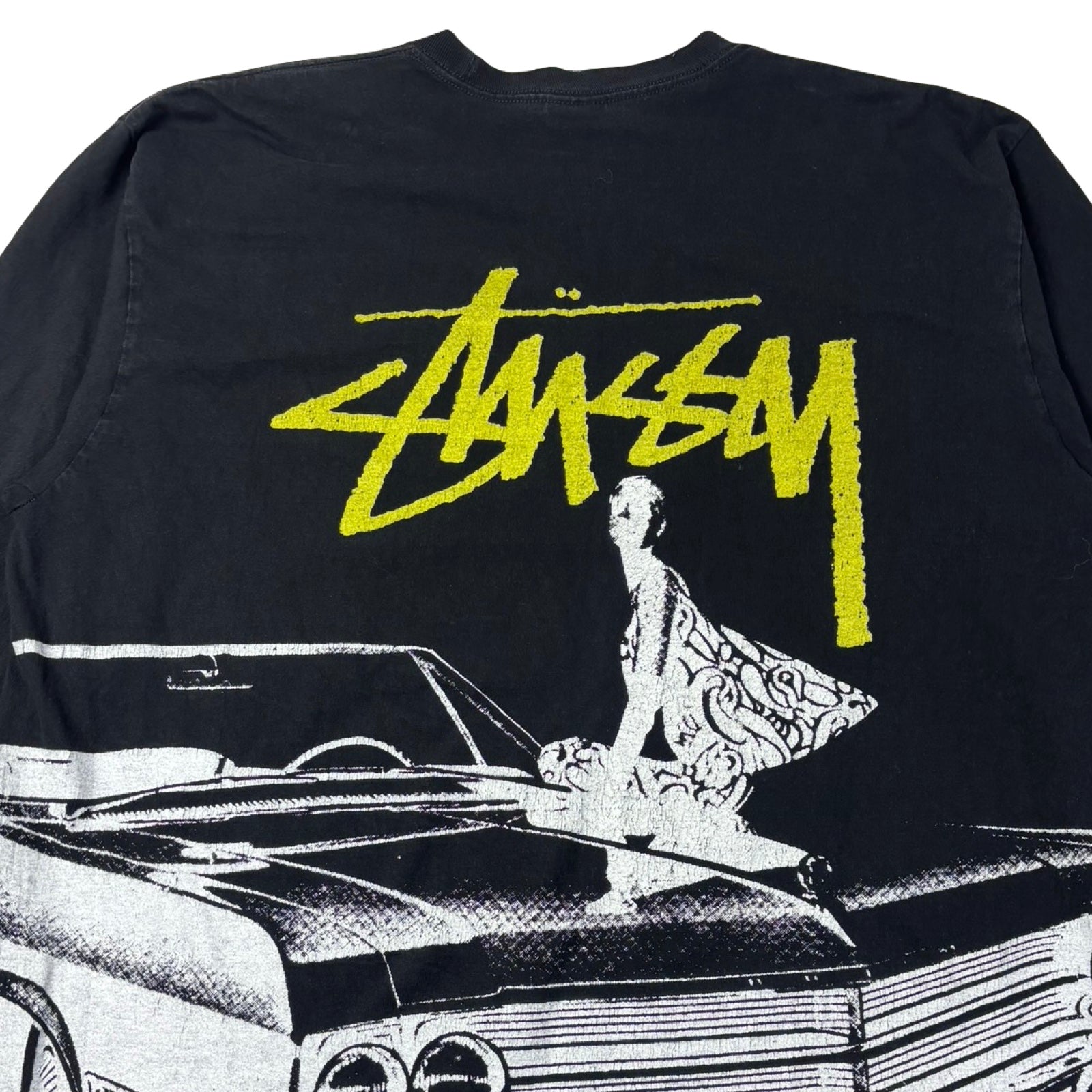 Stussy Beat Crazy L/S Tee Black