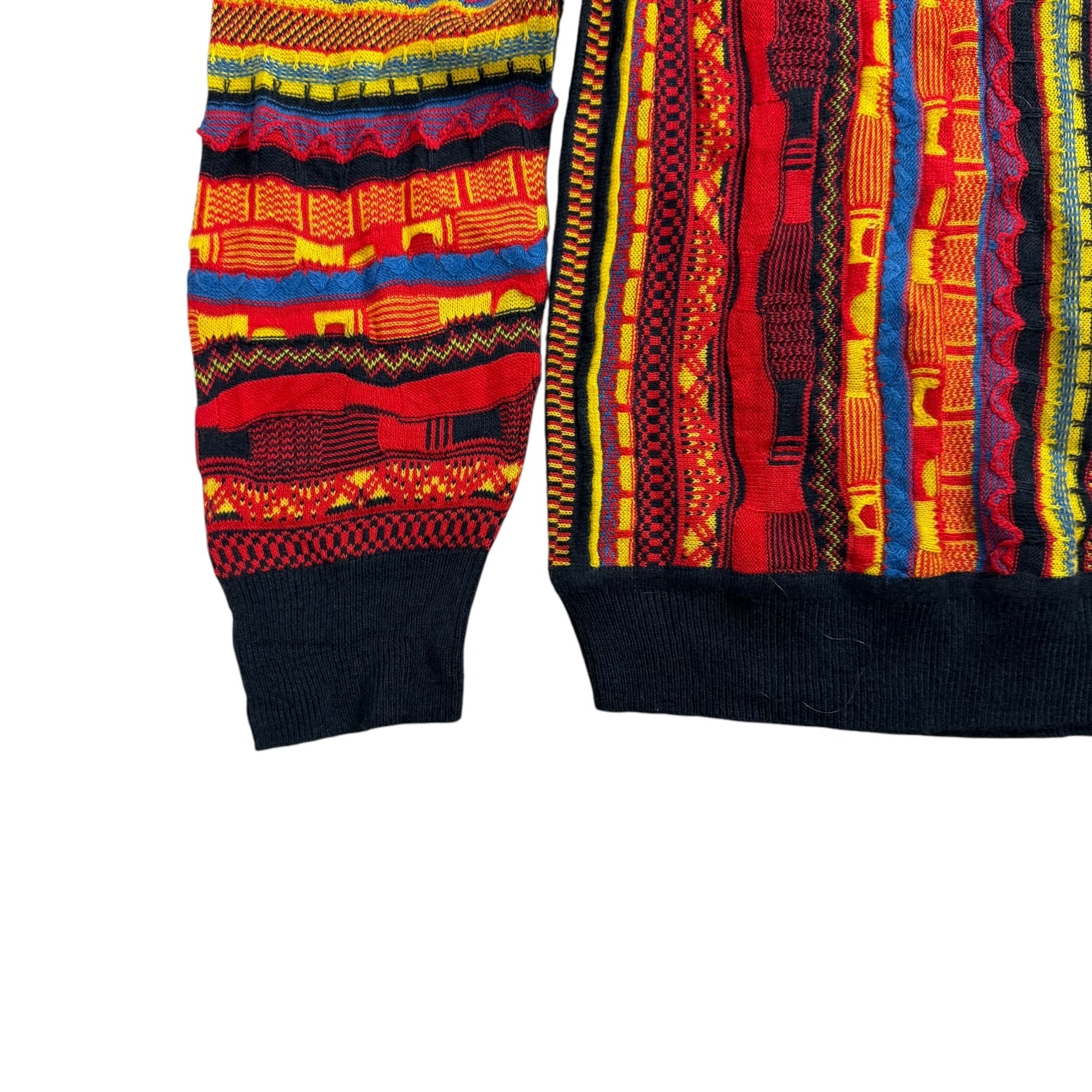 Vintage Brave Soul Coogi Style Knit Sweater