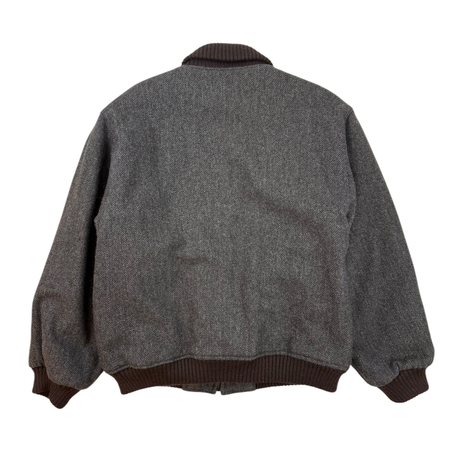 Vintage Big Way Wool Bomber Jacket