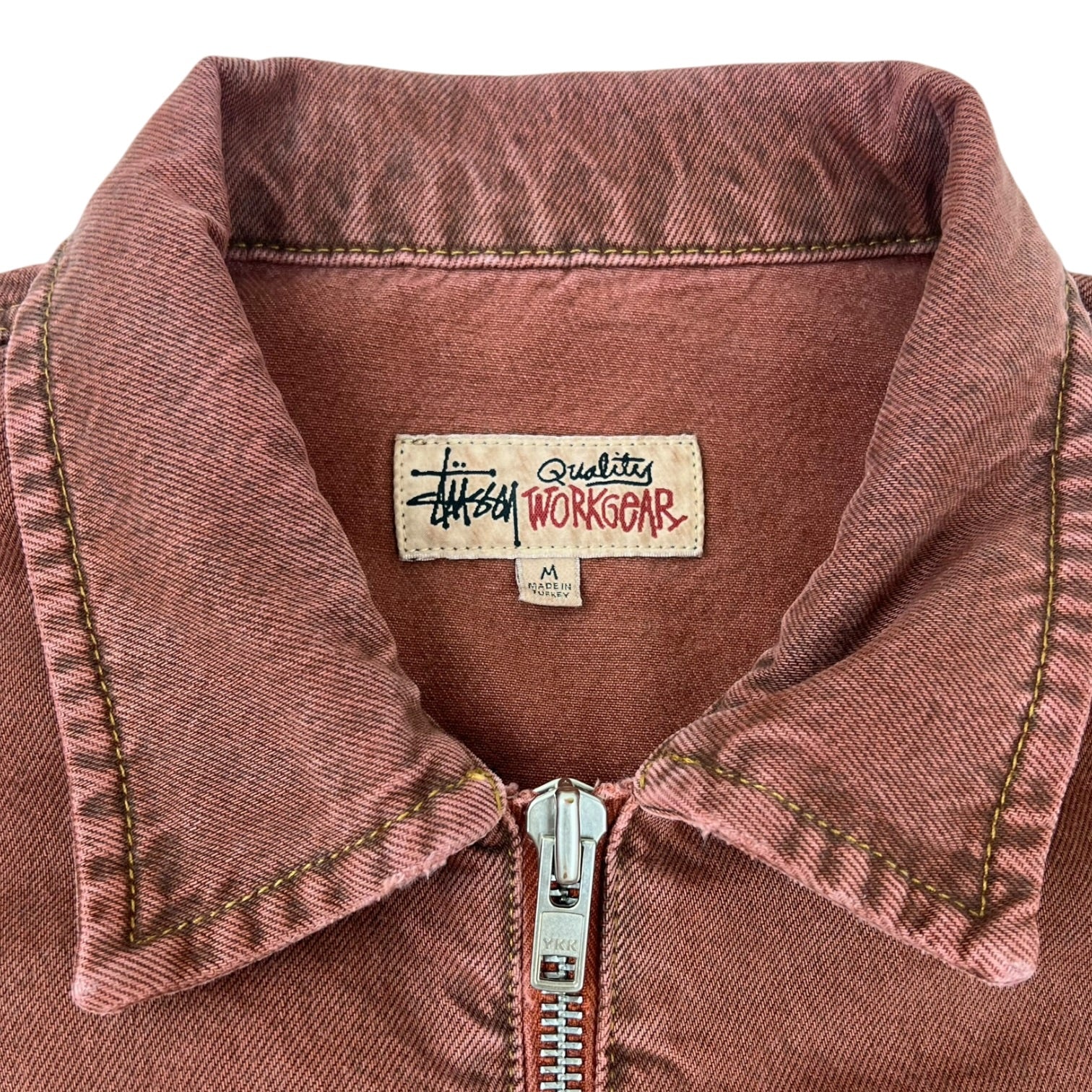 Stussy Denim Zip Work Jacket