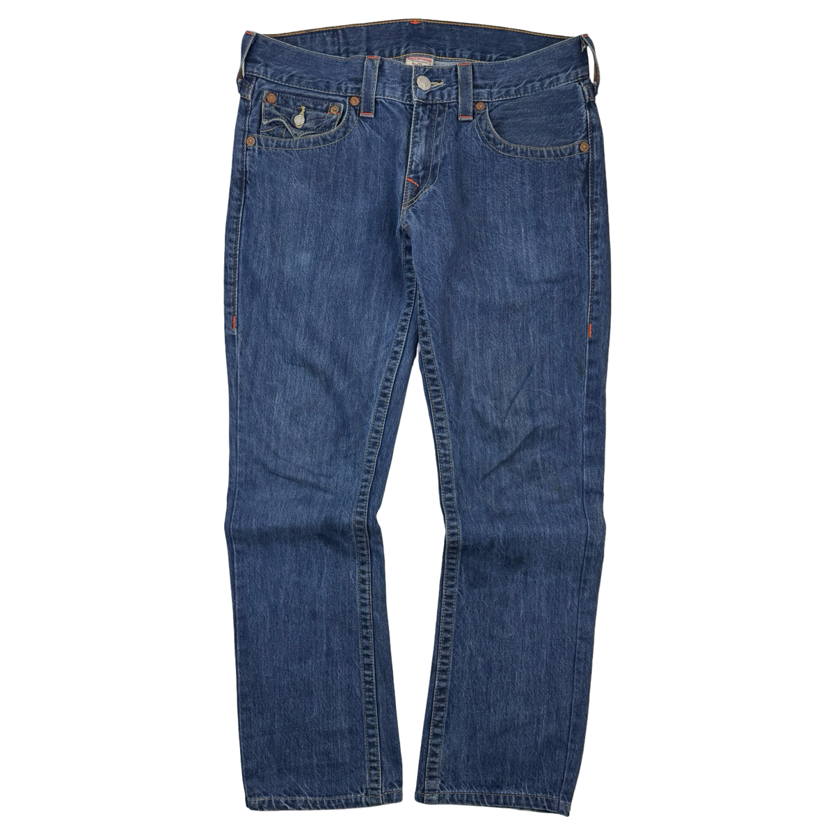 Y2K True Religion Boot Cut Denim Bottoms Indigo