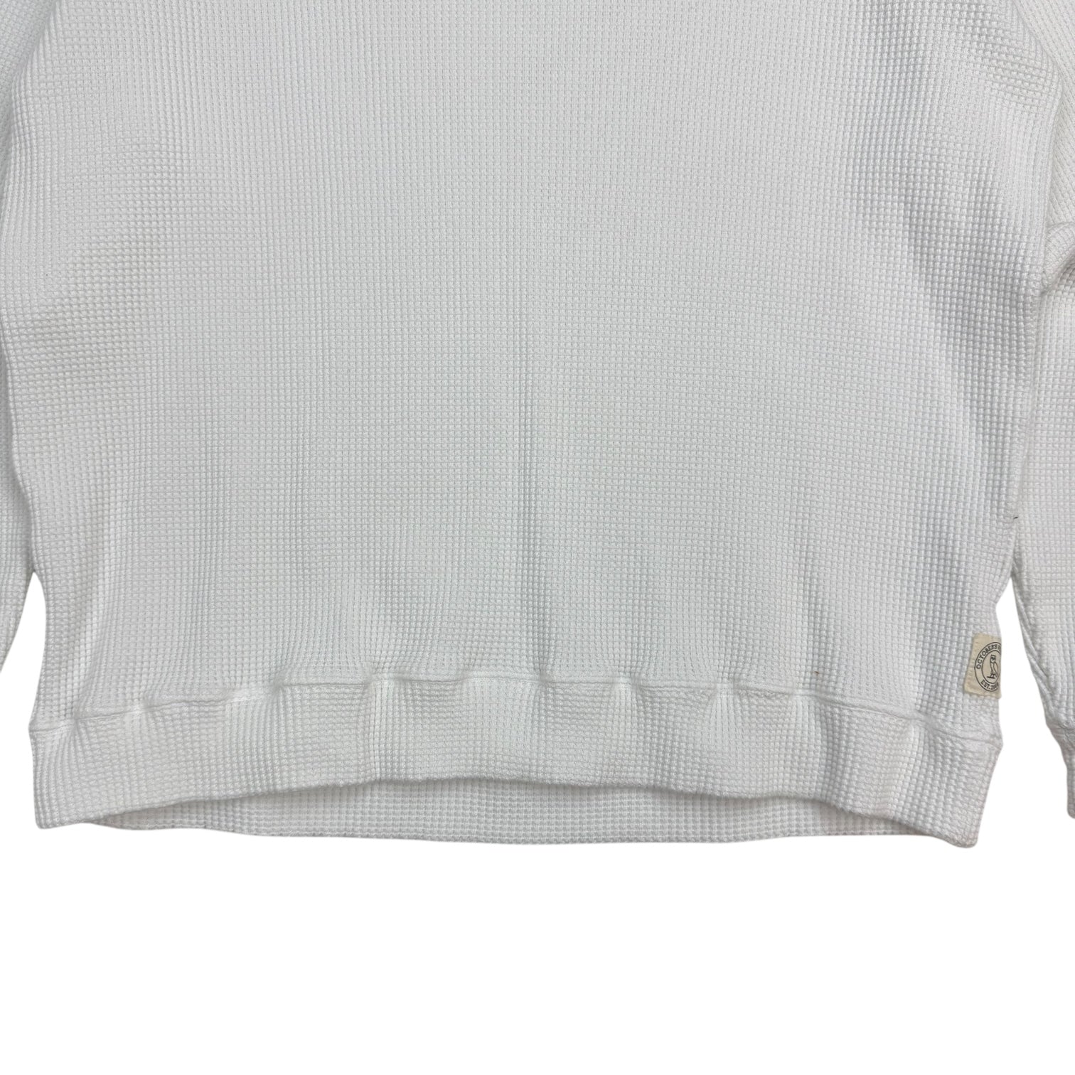 Octobers Very Own Thermal L/S Shirt White